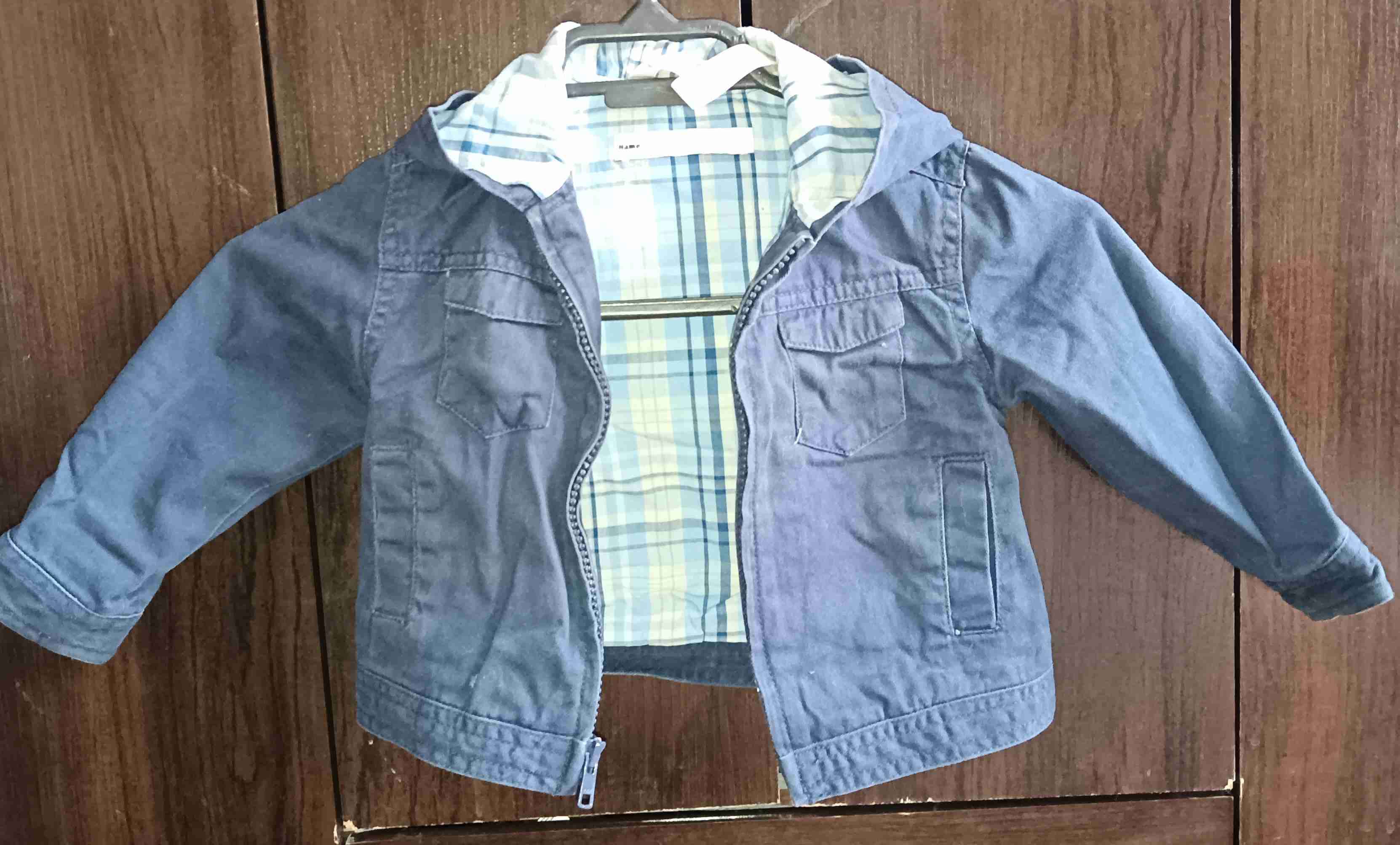 Chaqueta azul para niño - miniatura 5