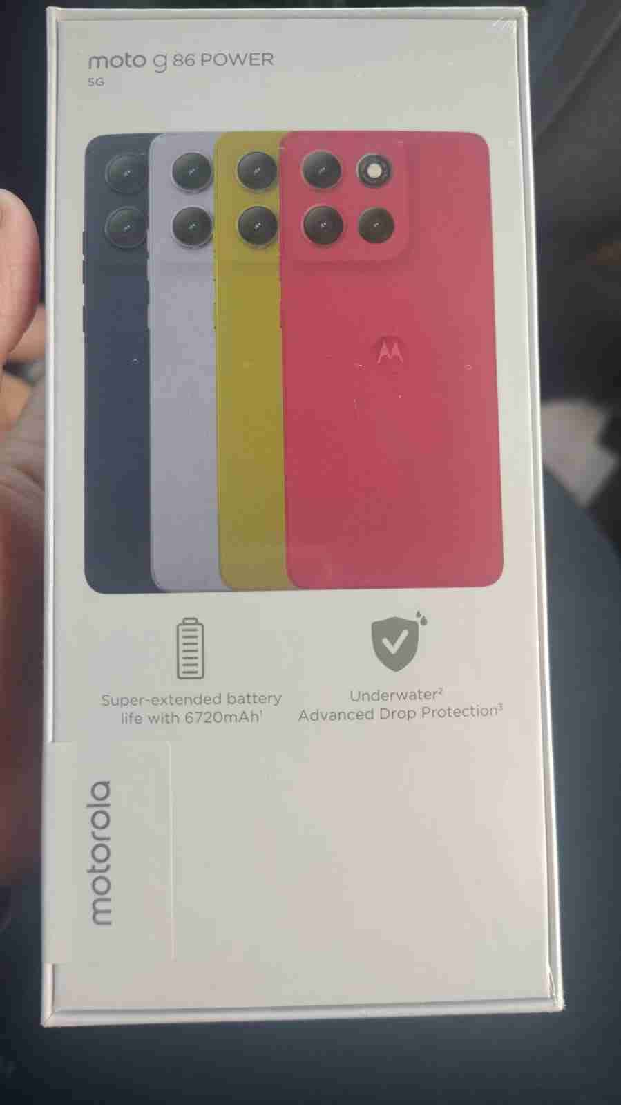 Smartphone Moto G86 Power 5G Cherry - miniatura 2