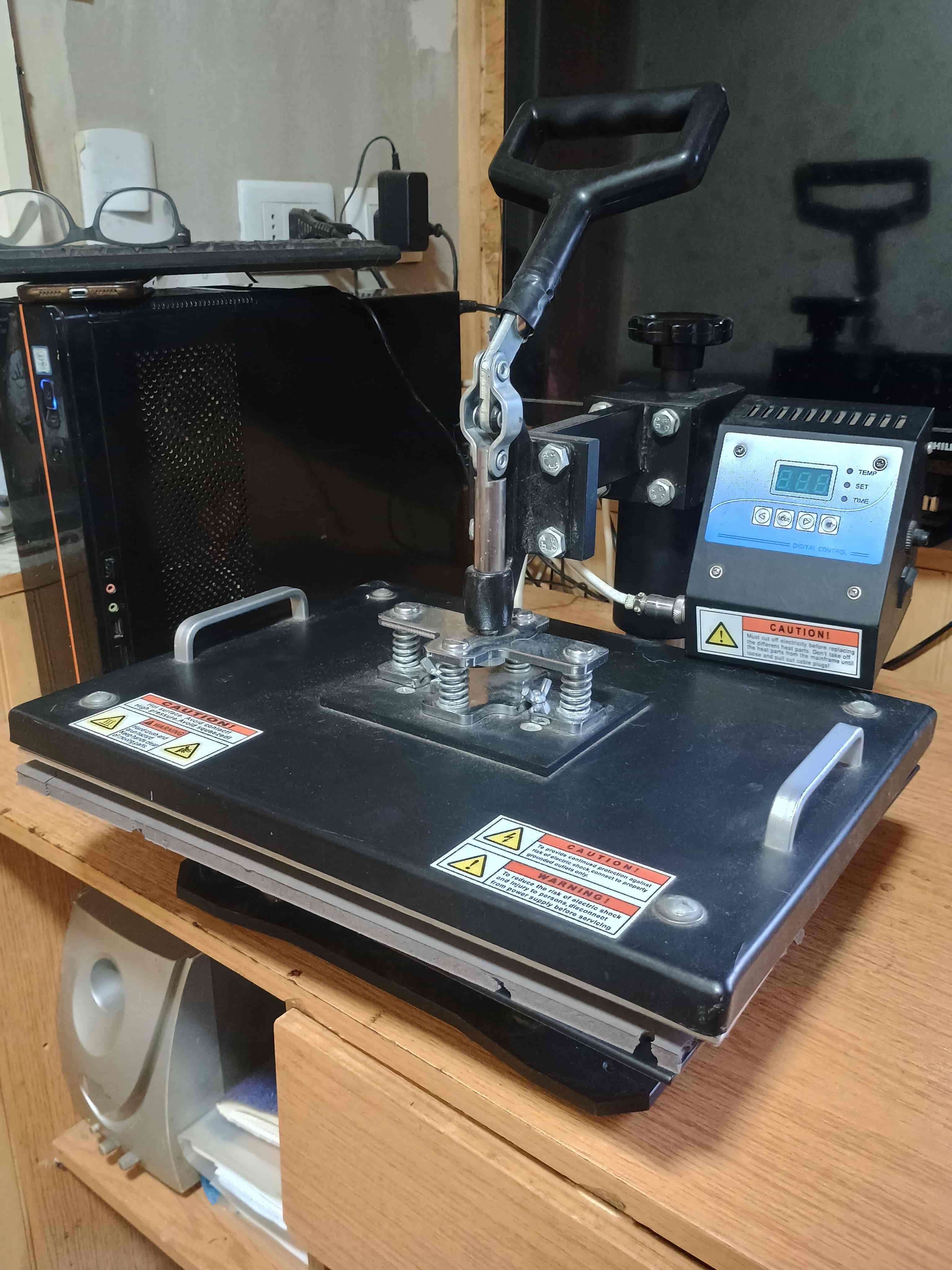 Plancha estampados poleras platos gorros jarros - miniatura 2