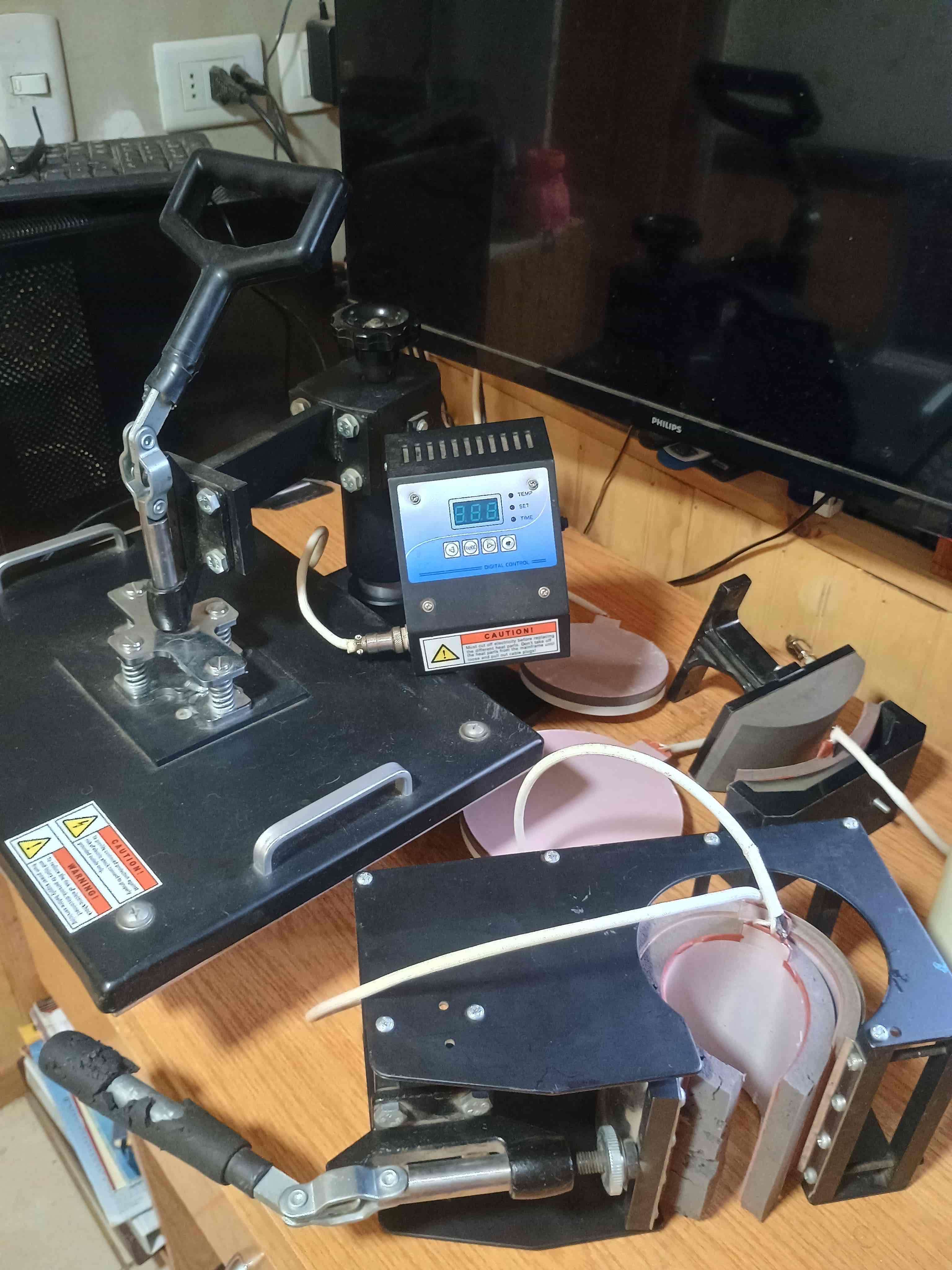 Plancha estampados poleras platos gorros jarros - miniatura 6