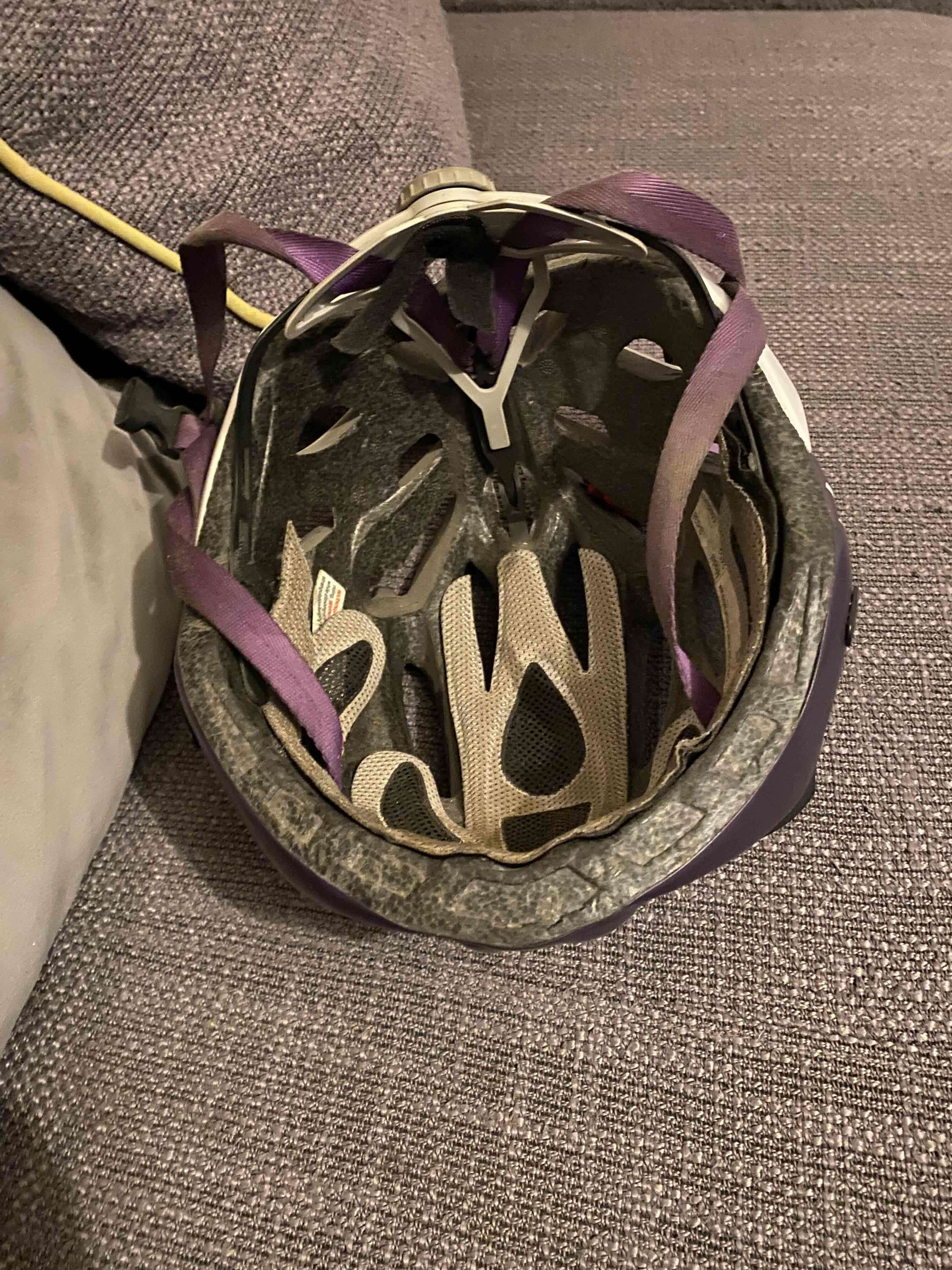 Casco de bicicleta Tiro púrpura - miniatura 5