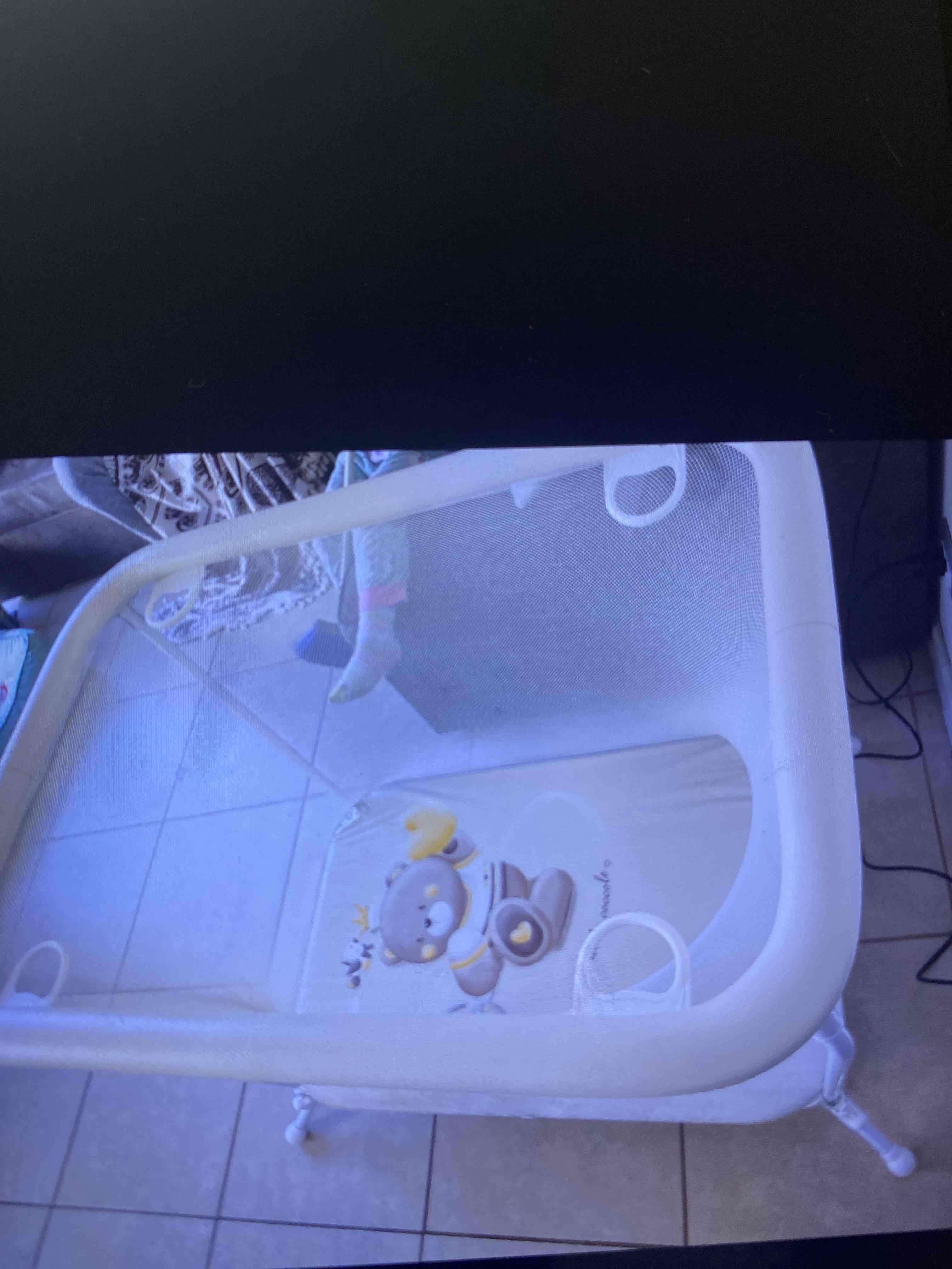 Corral de juego blanco infantil - miniatura 2