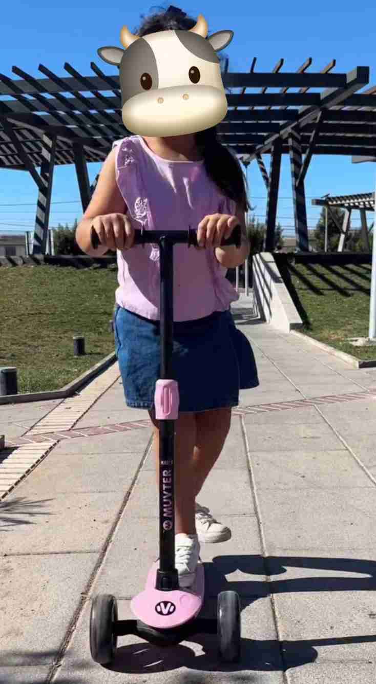 Scooter infantil rosado - miniatura 4