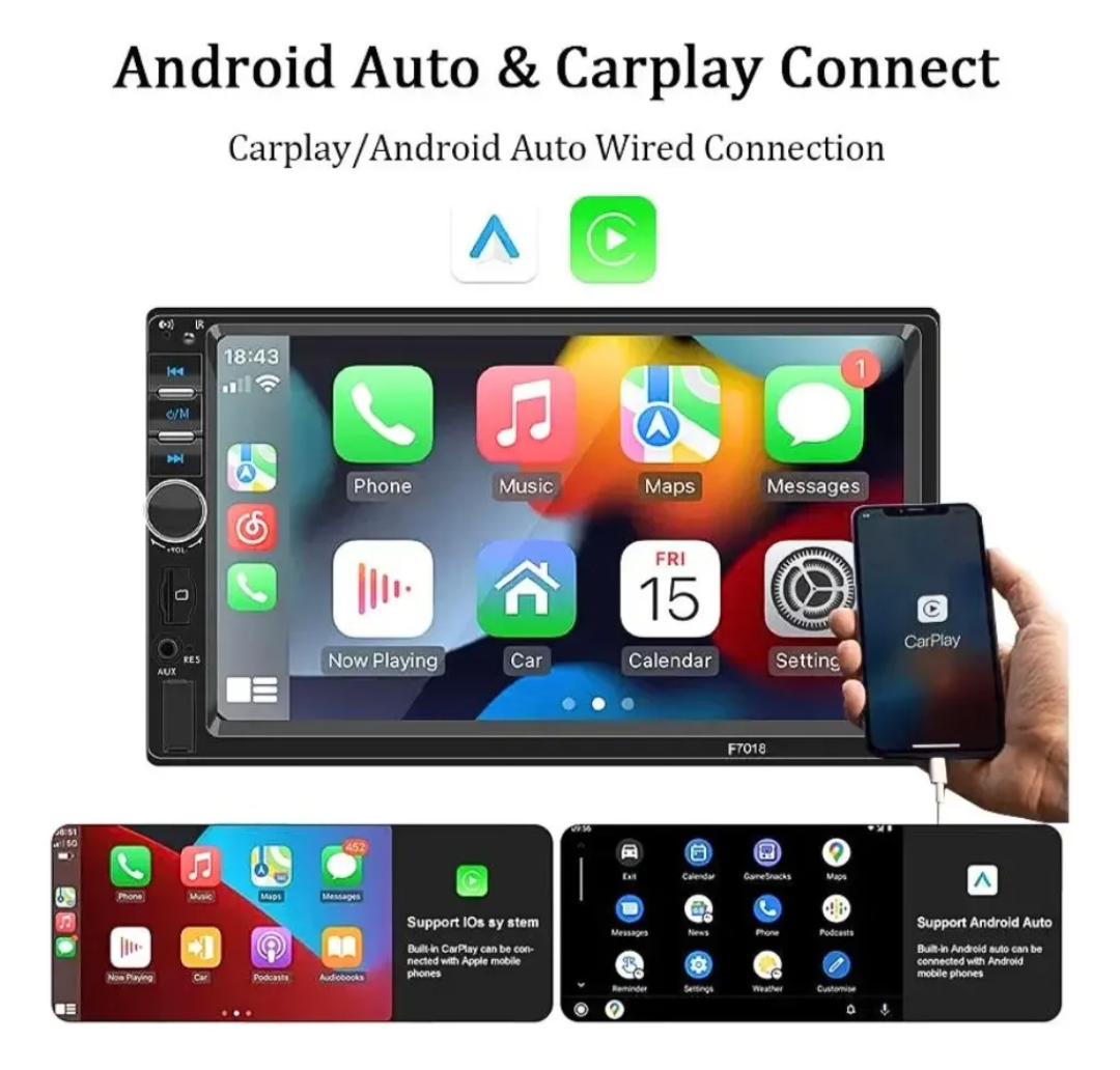 Radio Bluethcar 7026 2 DIN – Pantalla 7” 🔥🚗 - miniatura 3