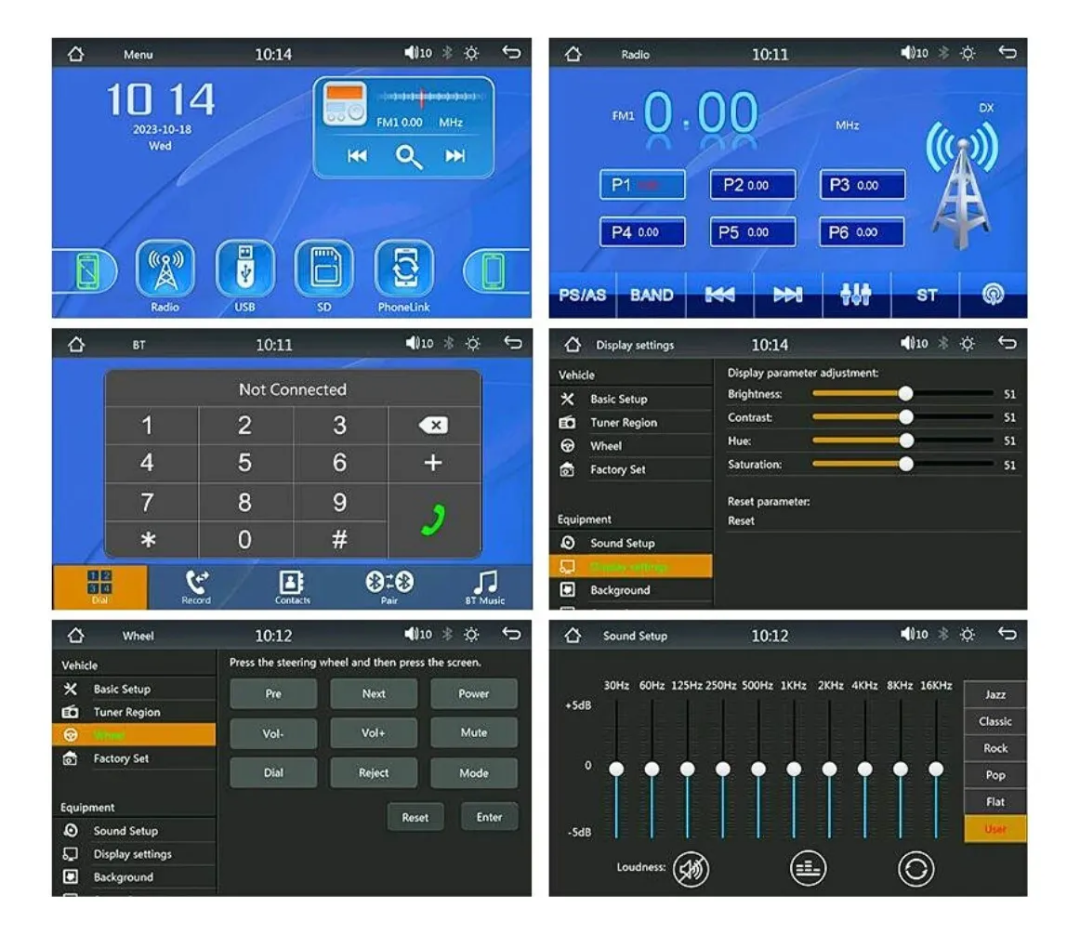Radio Bluethcar 7026 2 DIN – Pantalla 7” 🔥🚗 - miniatura 4