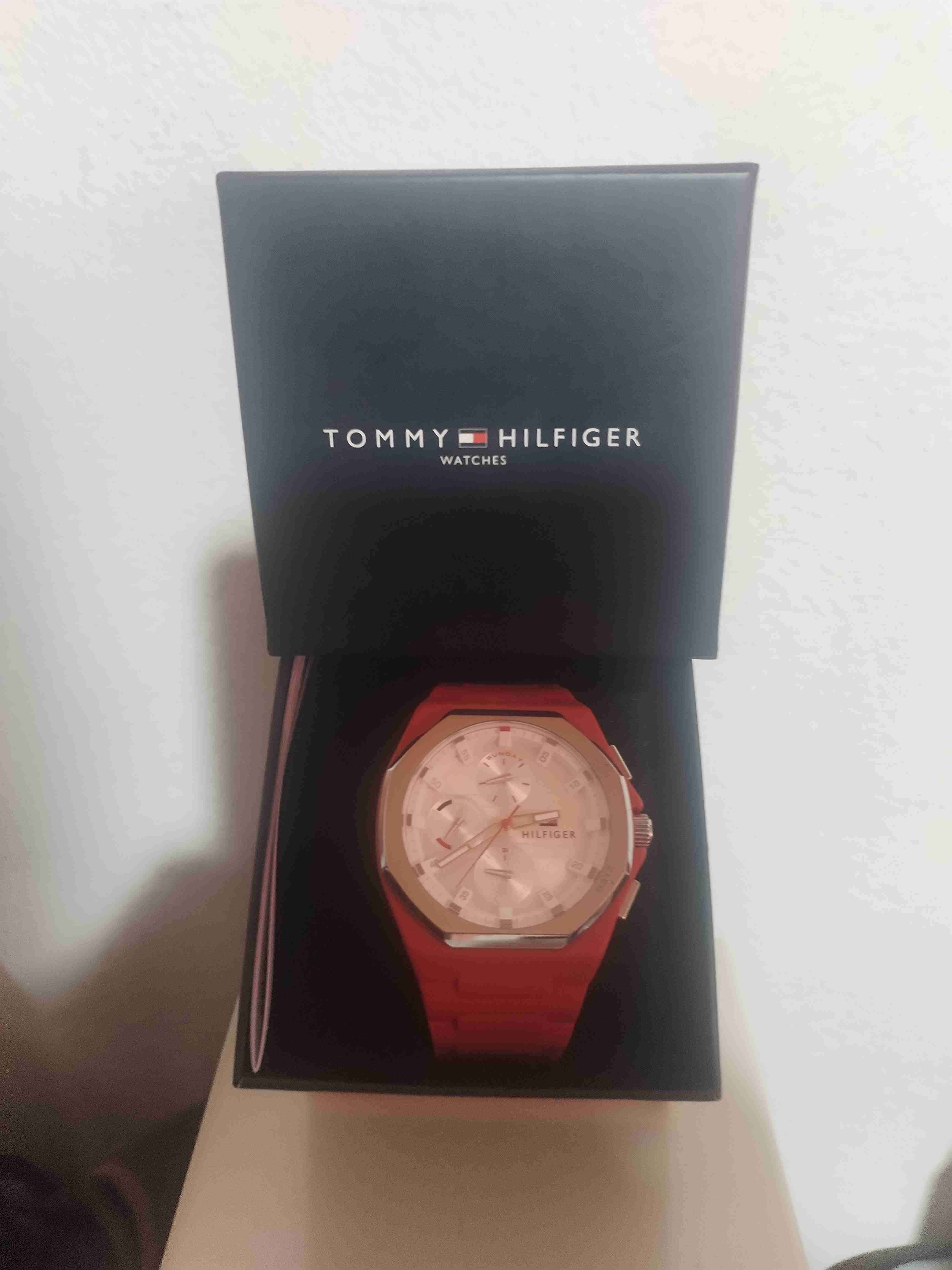Reloj Tommy Hilfiger rojo - miniatura 1