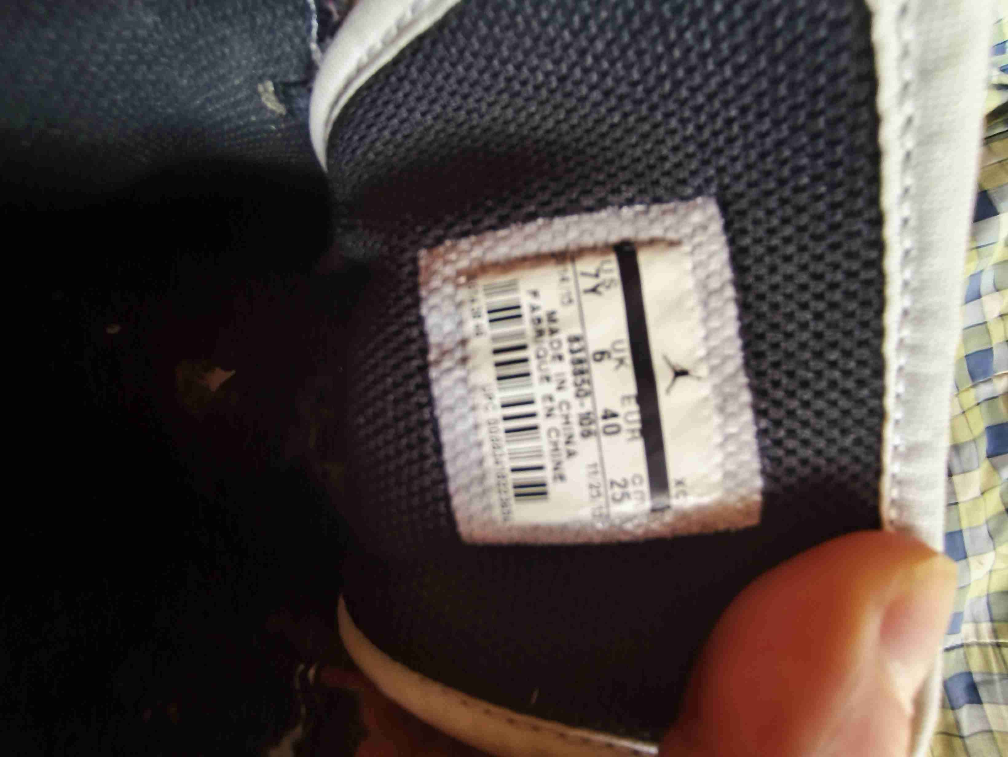 Zapatillas jordan retro 1 white cement talla 40 - miniatura 6