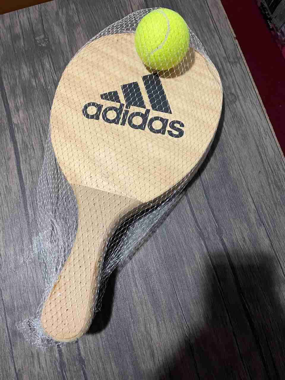 Paletas de playa Adidas con pelota - miniatura 2