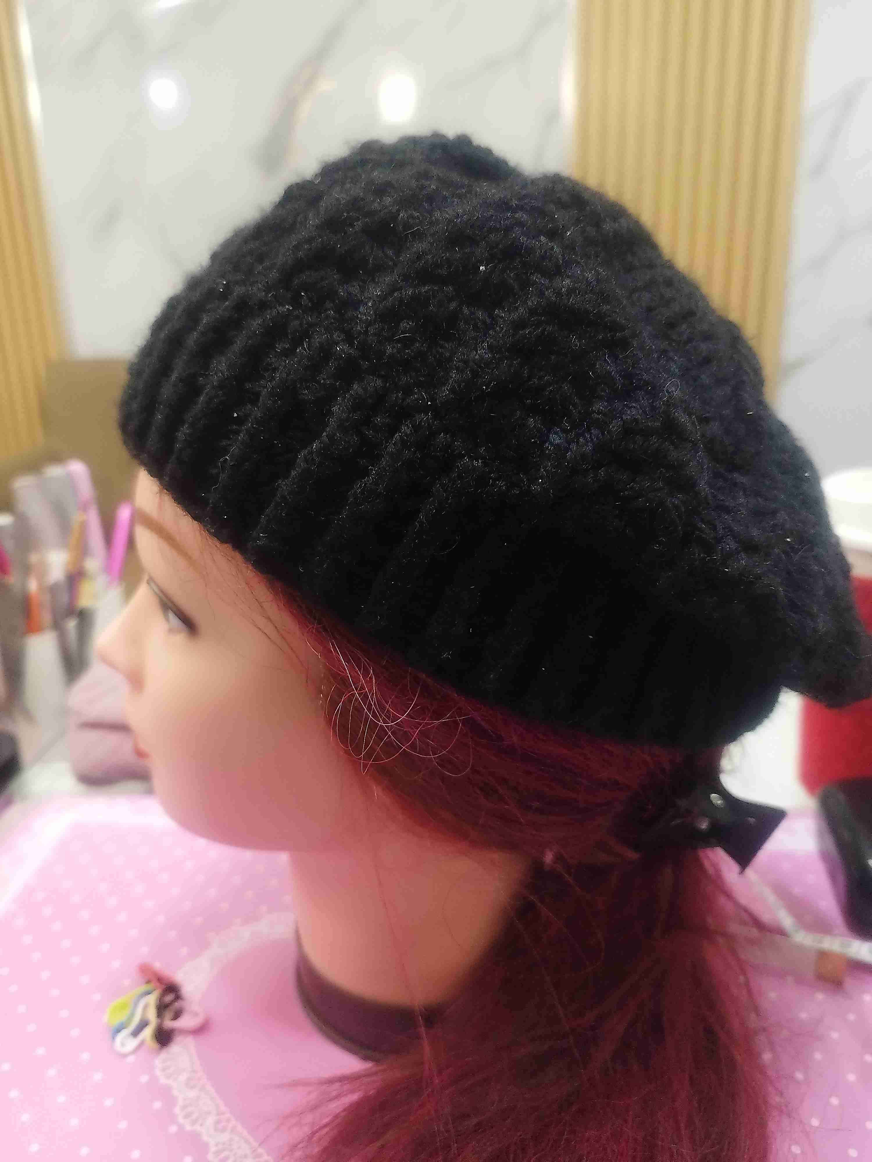 Boina negra de lana - miniatura 3