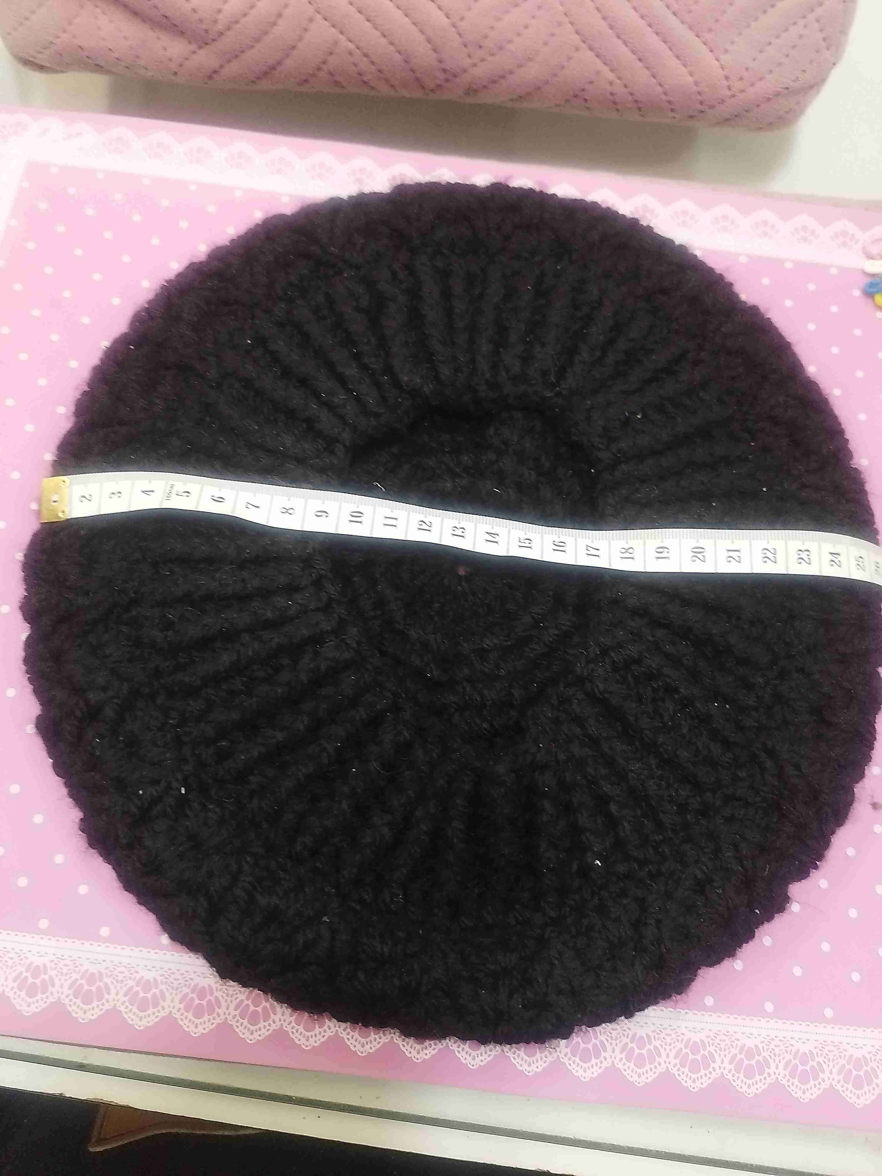 Boina negra de lana - miniatura 4