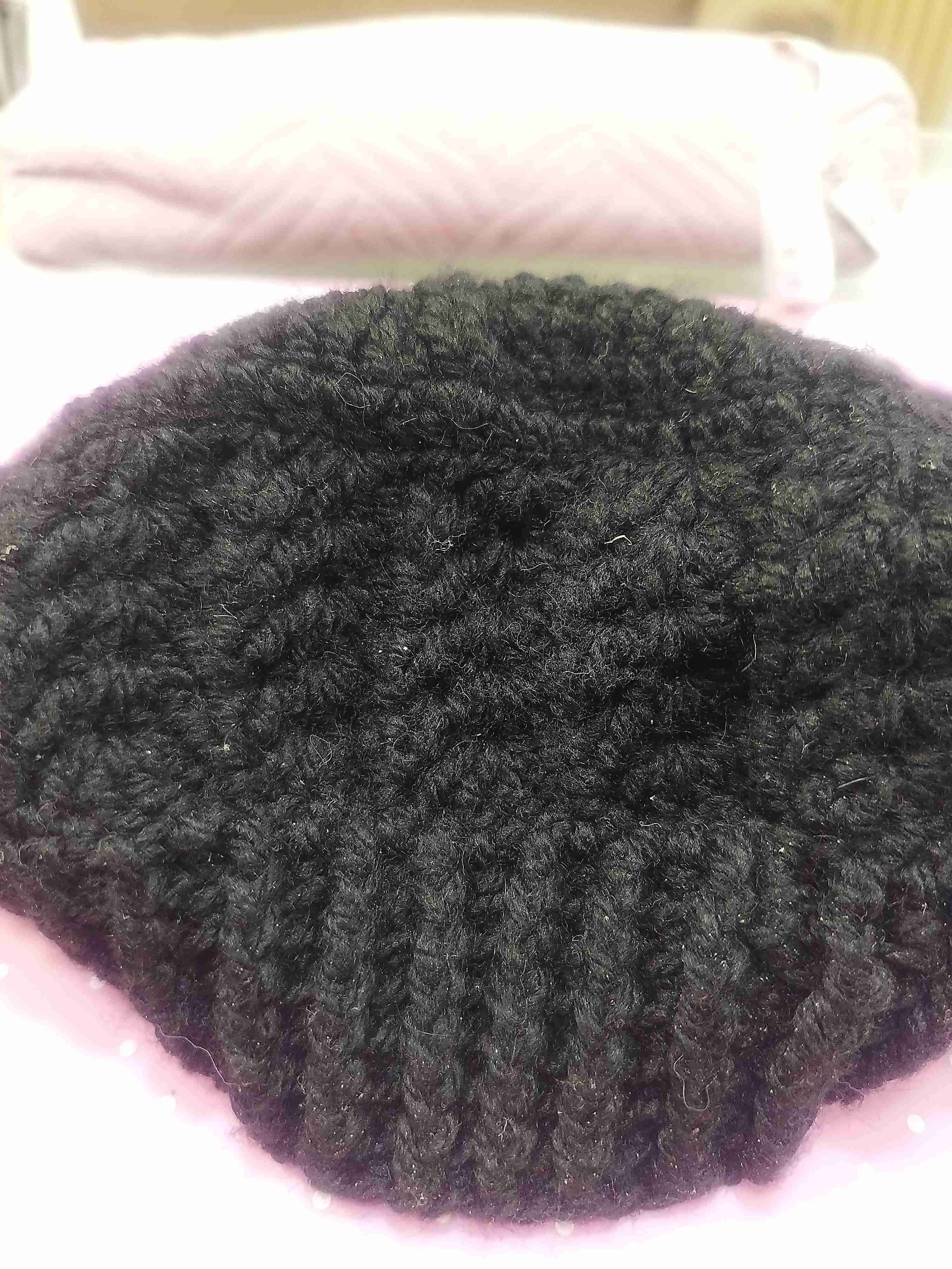 Boina negra de lana - miniatura 6