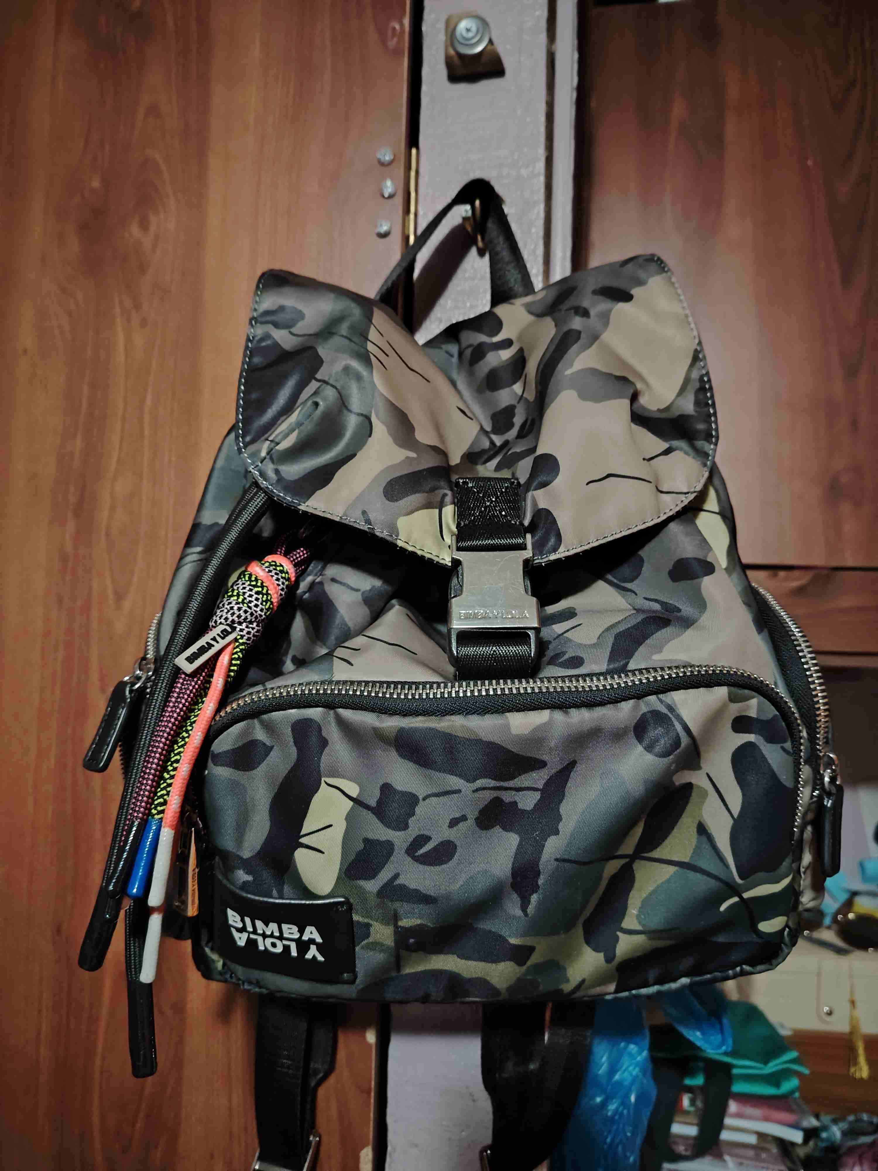 Mochila camuflaje Bimba y Lola