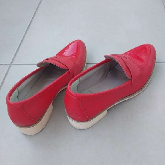 Zapatos rojos con charol Mujer - Degás - miniatura 1