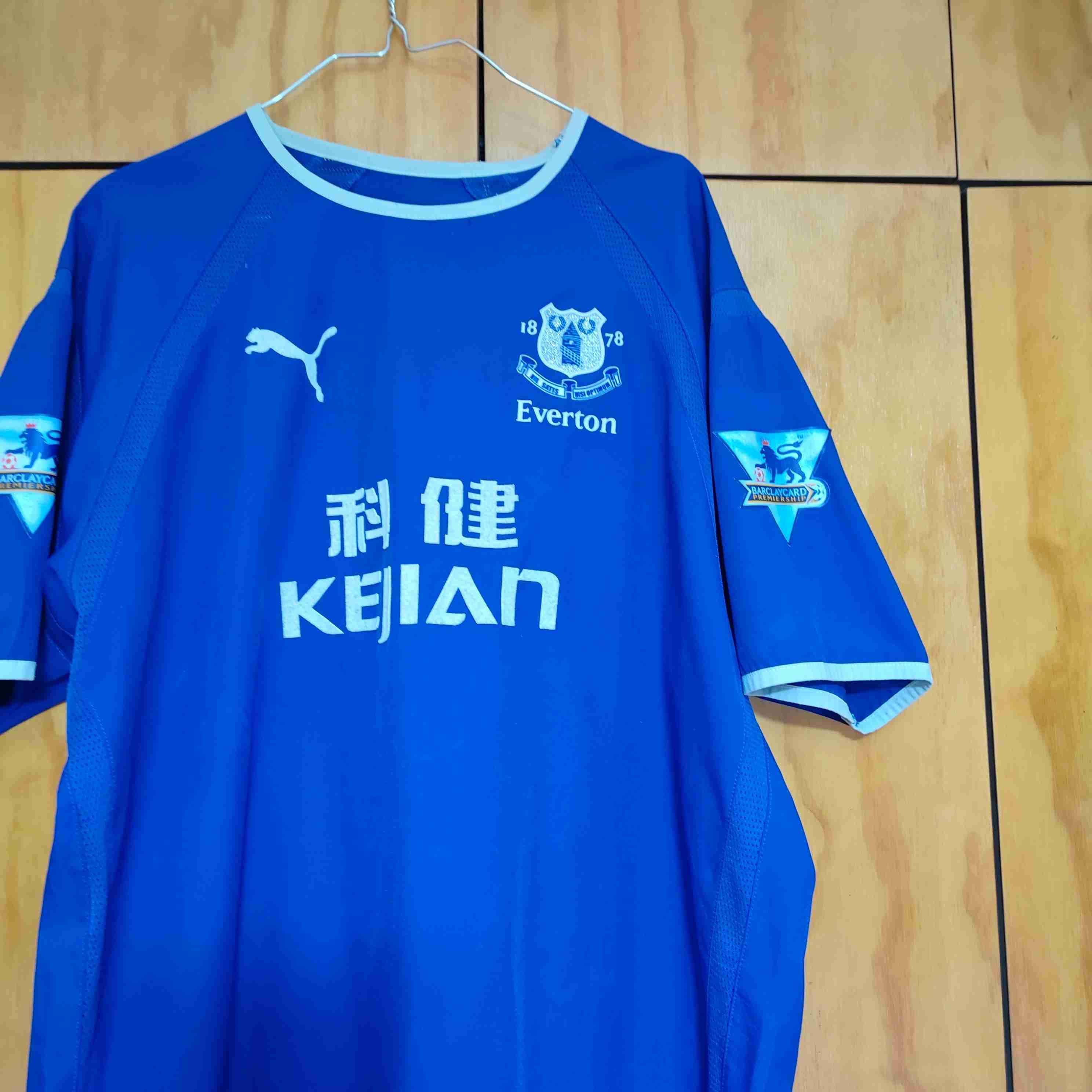 Camiseta Everton azul Puma - miniatura 1