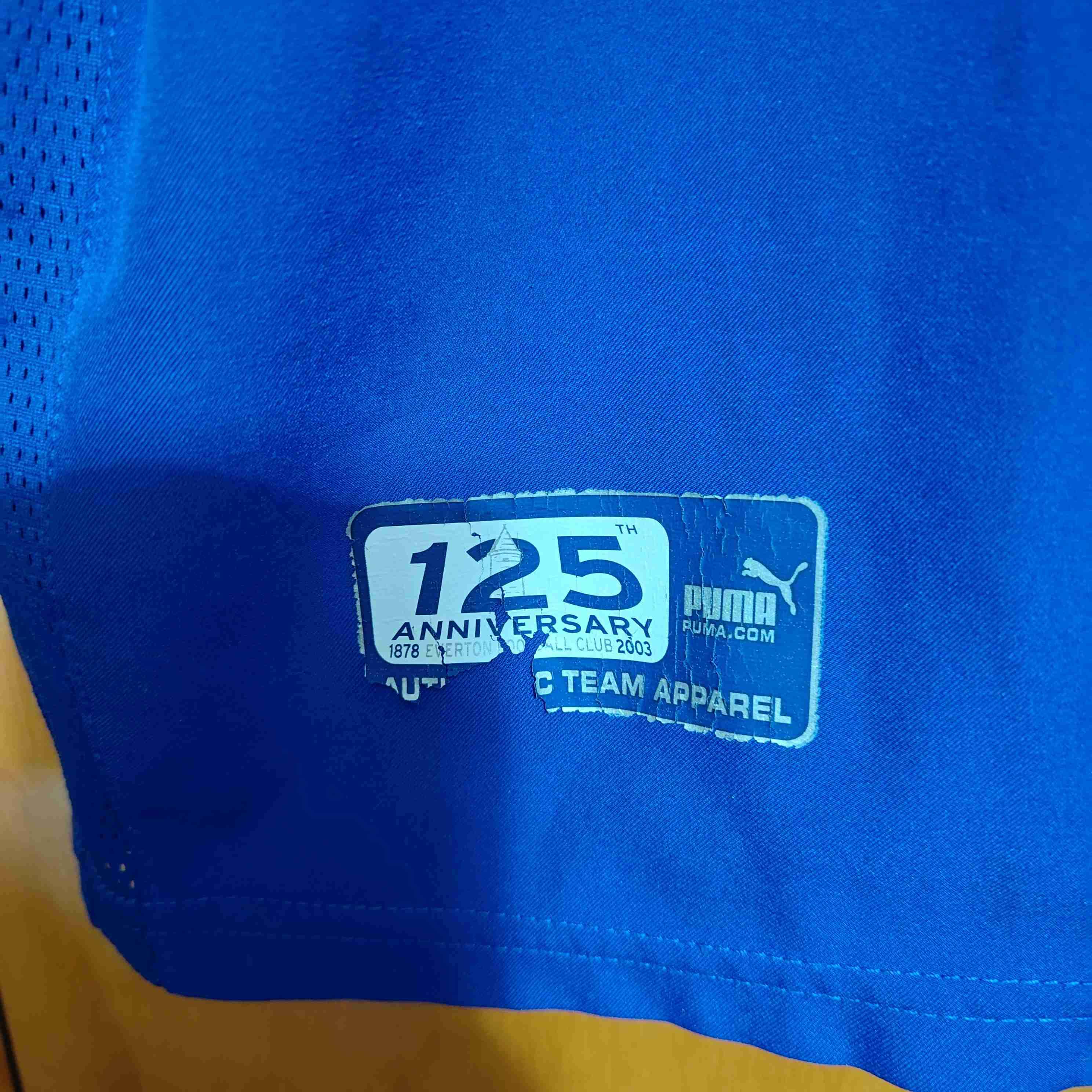 Camiseta Everton azul Puma - miniatura 3