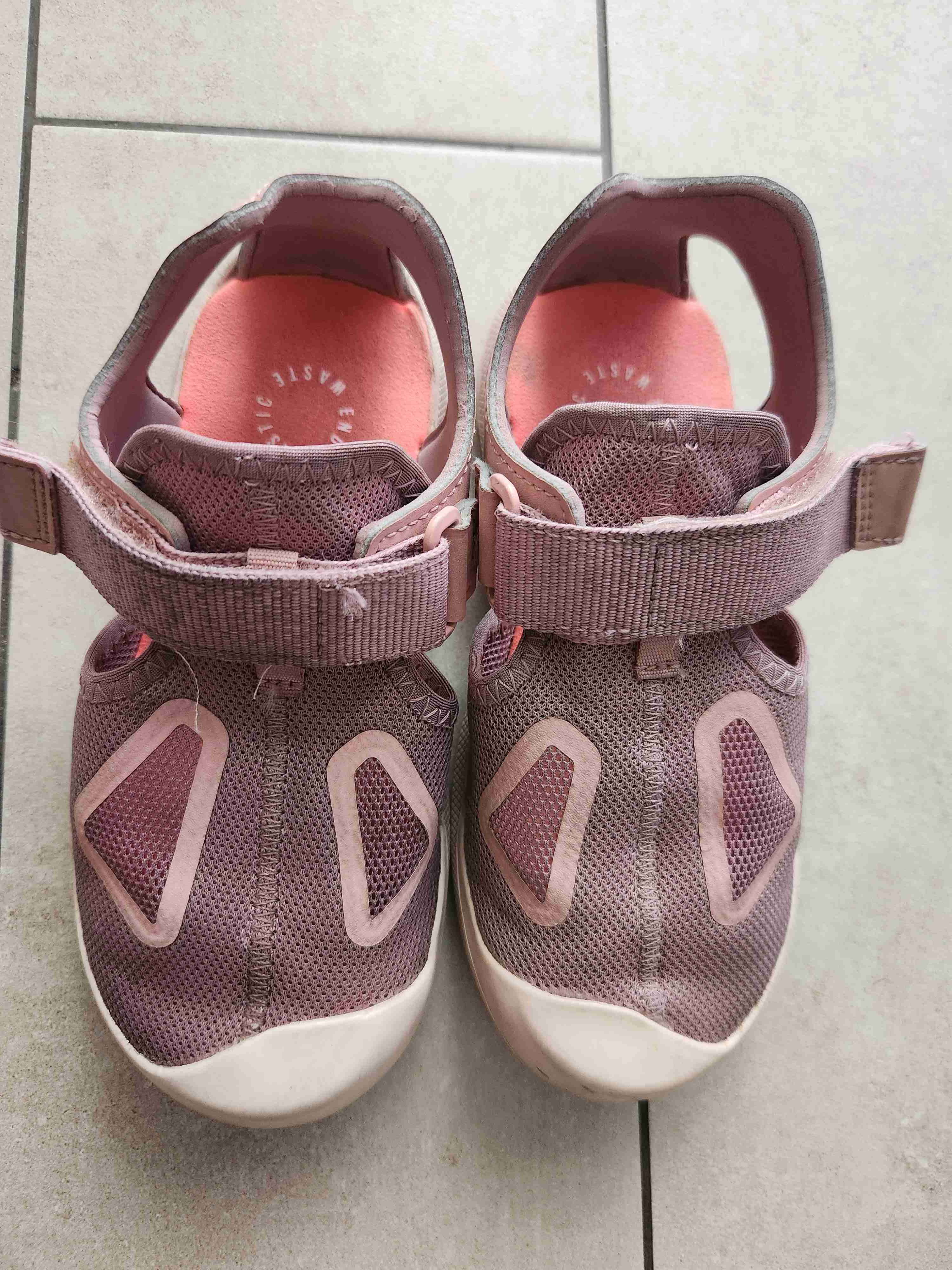 Sandalias infantiles color rosado - miniatura 2