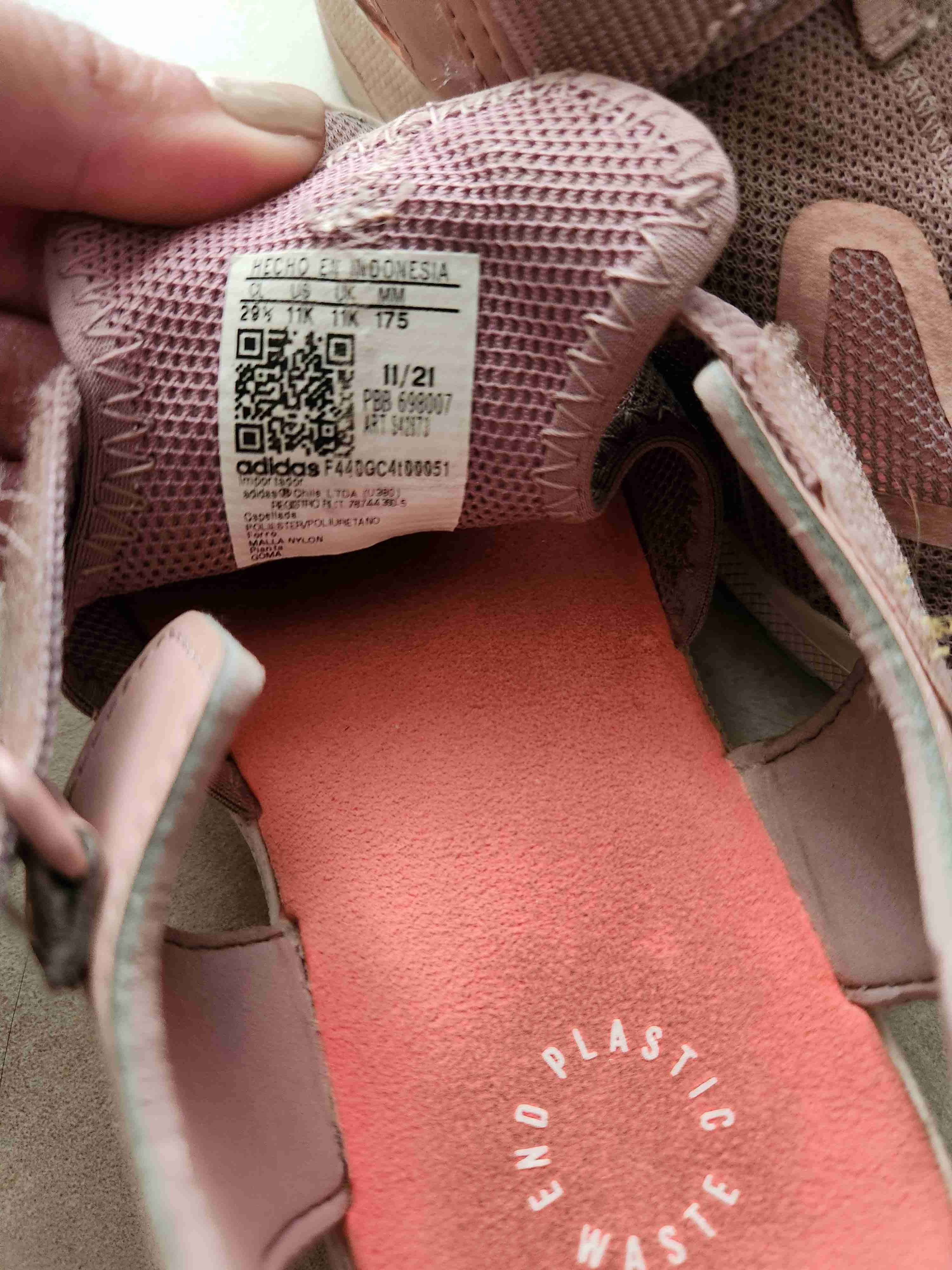 Sandalias infantiles color rosado - miniatura 3