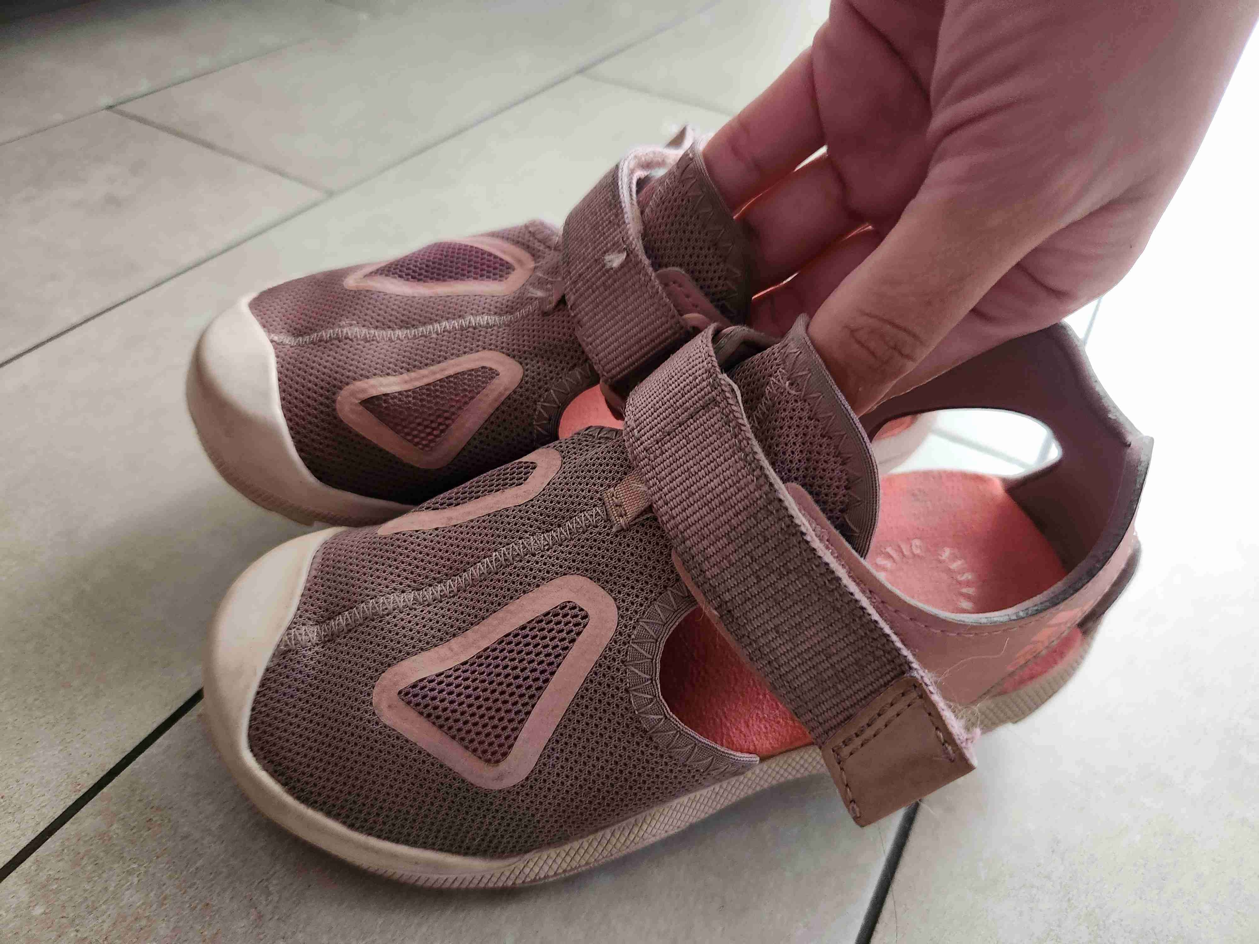 Sandalias infantiles color rosado - miniatura 5