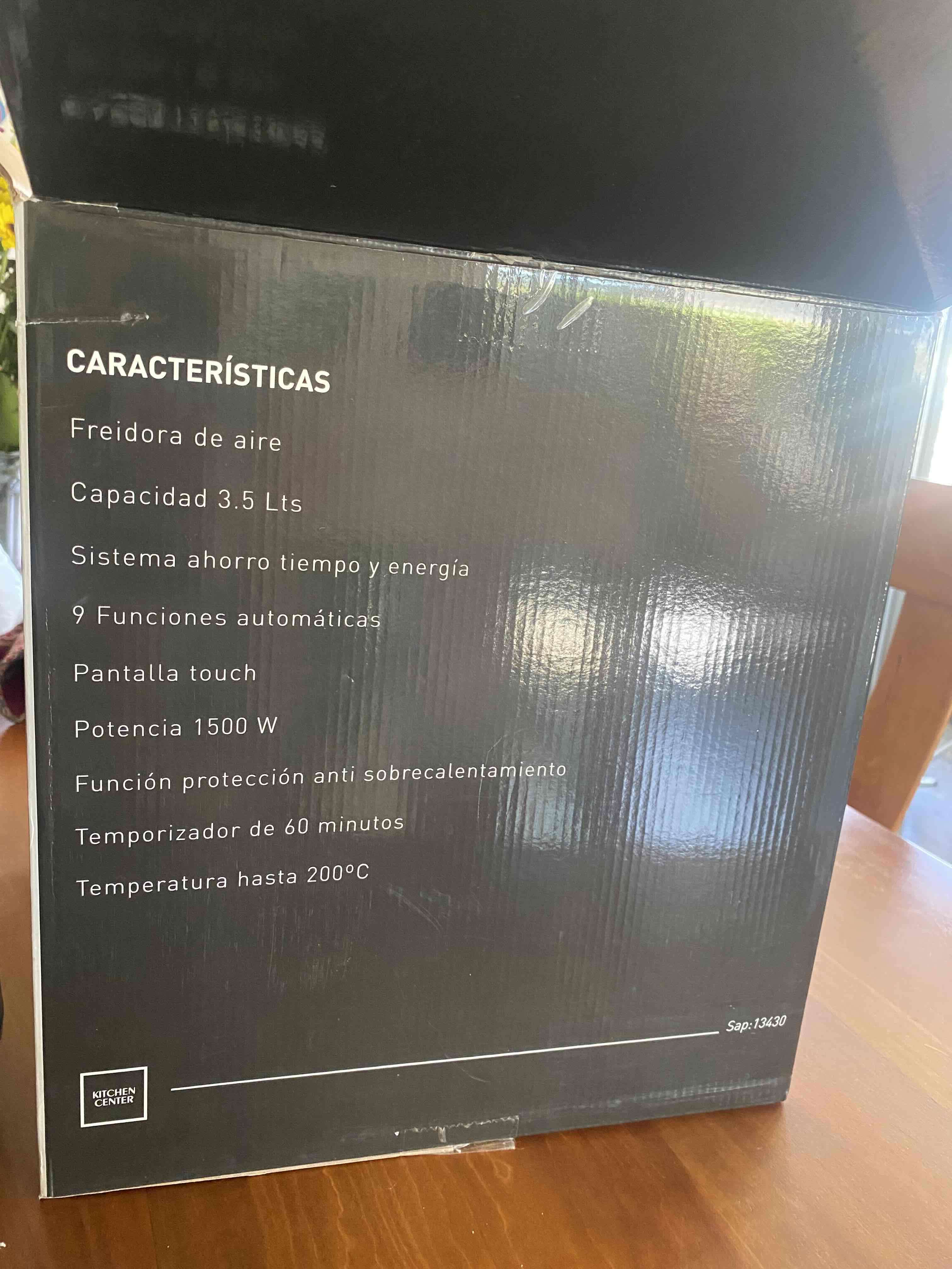 Freidora Airflow FDV negra - miniatura 3