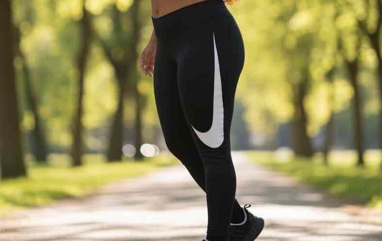 Leggings deportivos negros Nike - miniatura 2