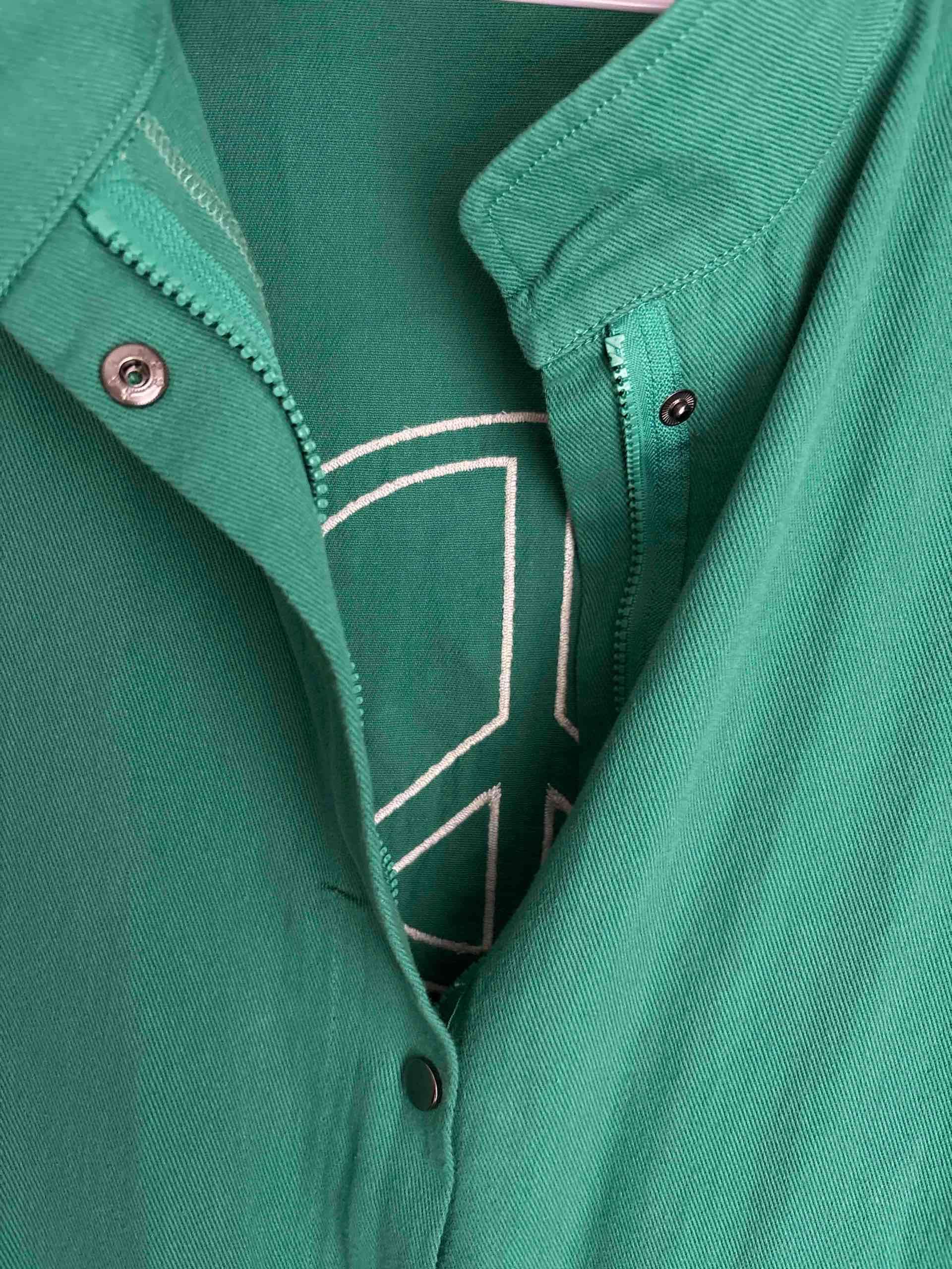 Chaqueta verde casual - miniatura 4