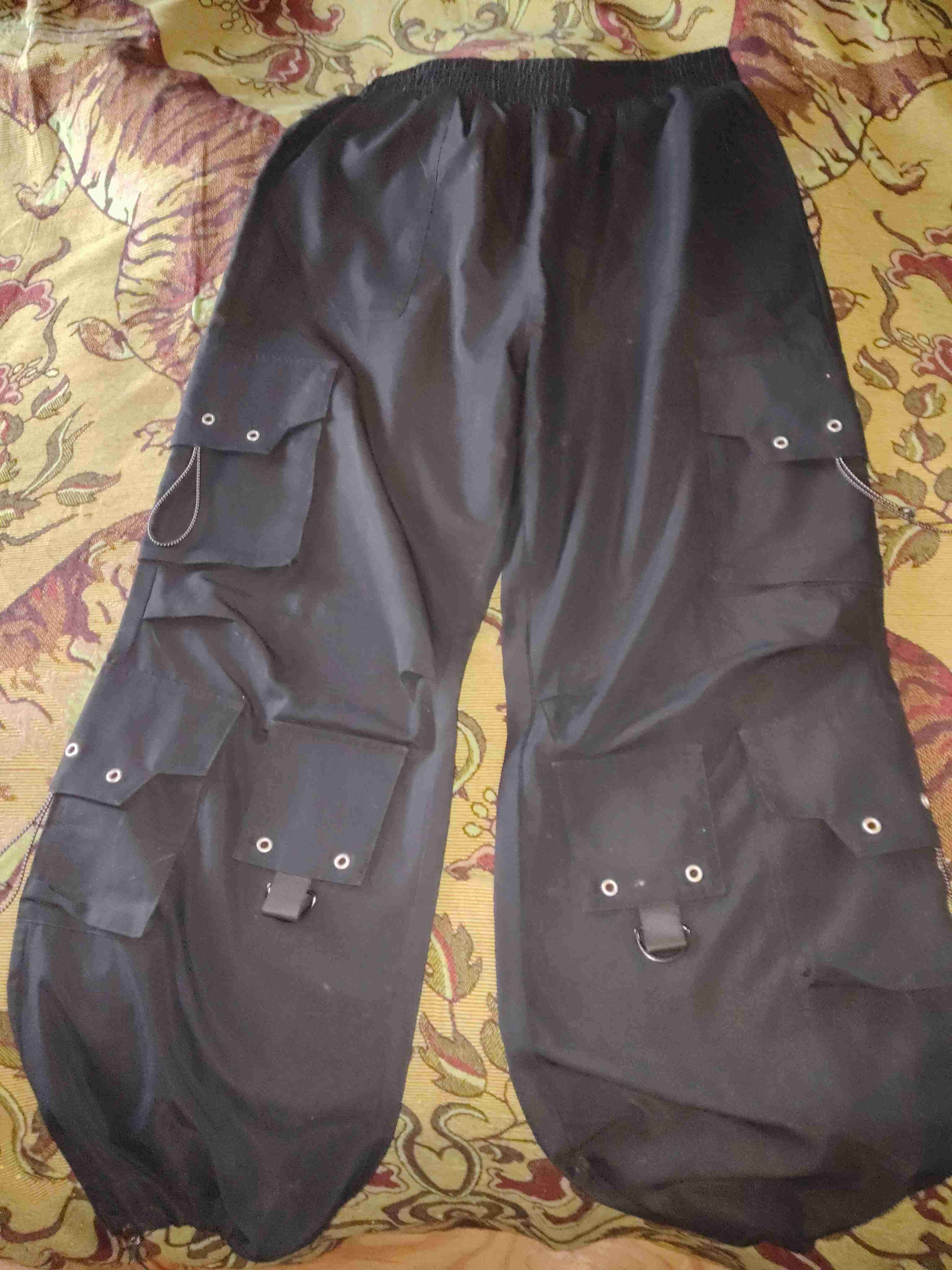 Pantalones cargo negros