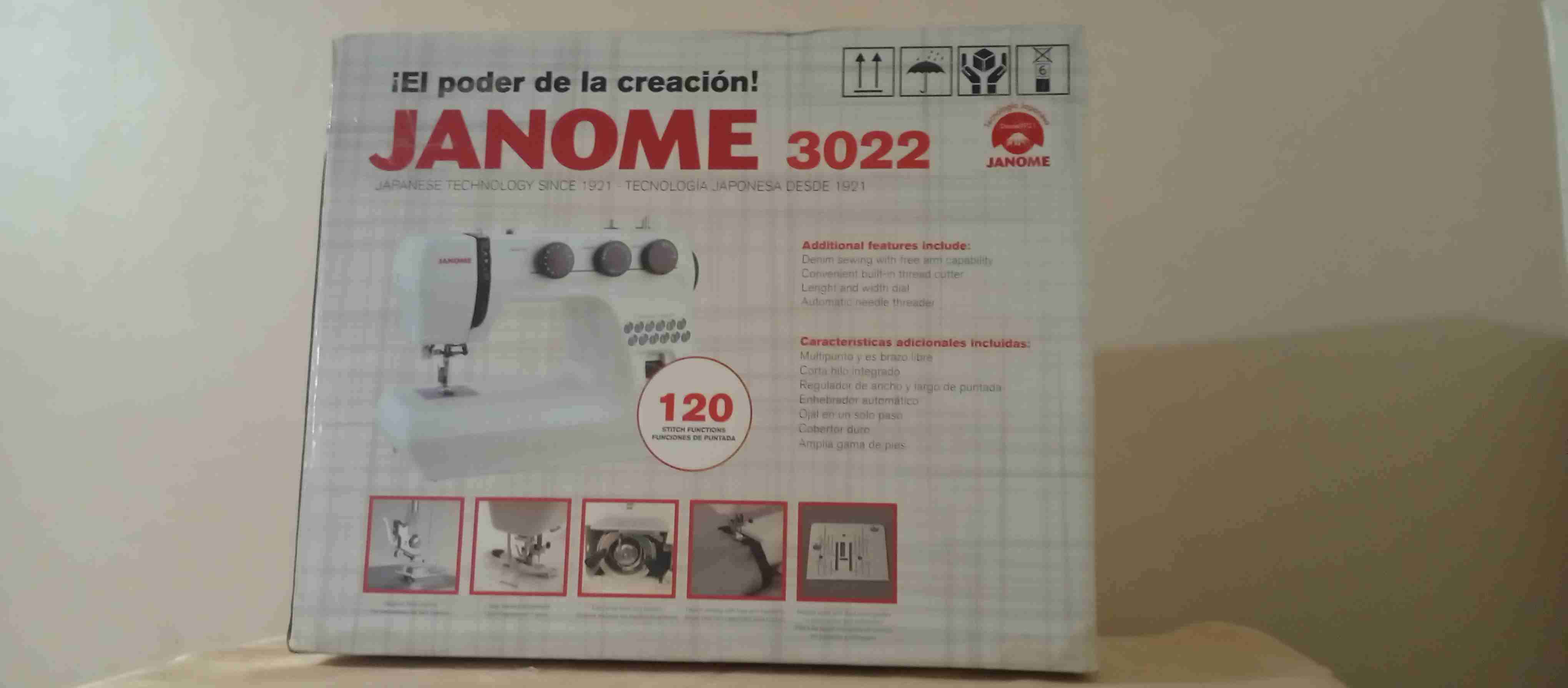 Máquina de coser Janome 3022 - miniatura 2