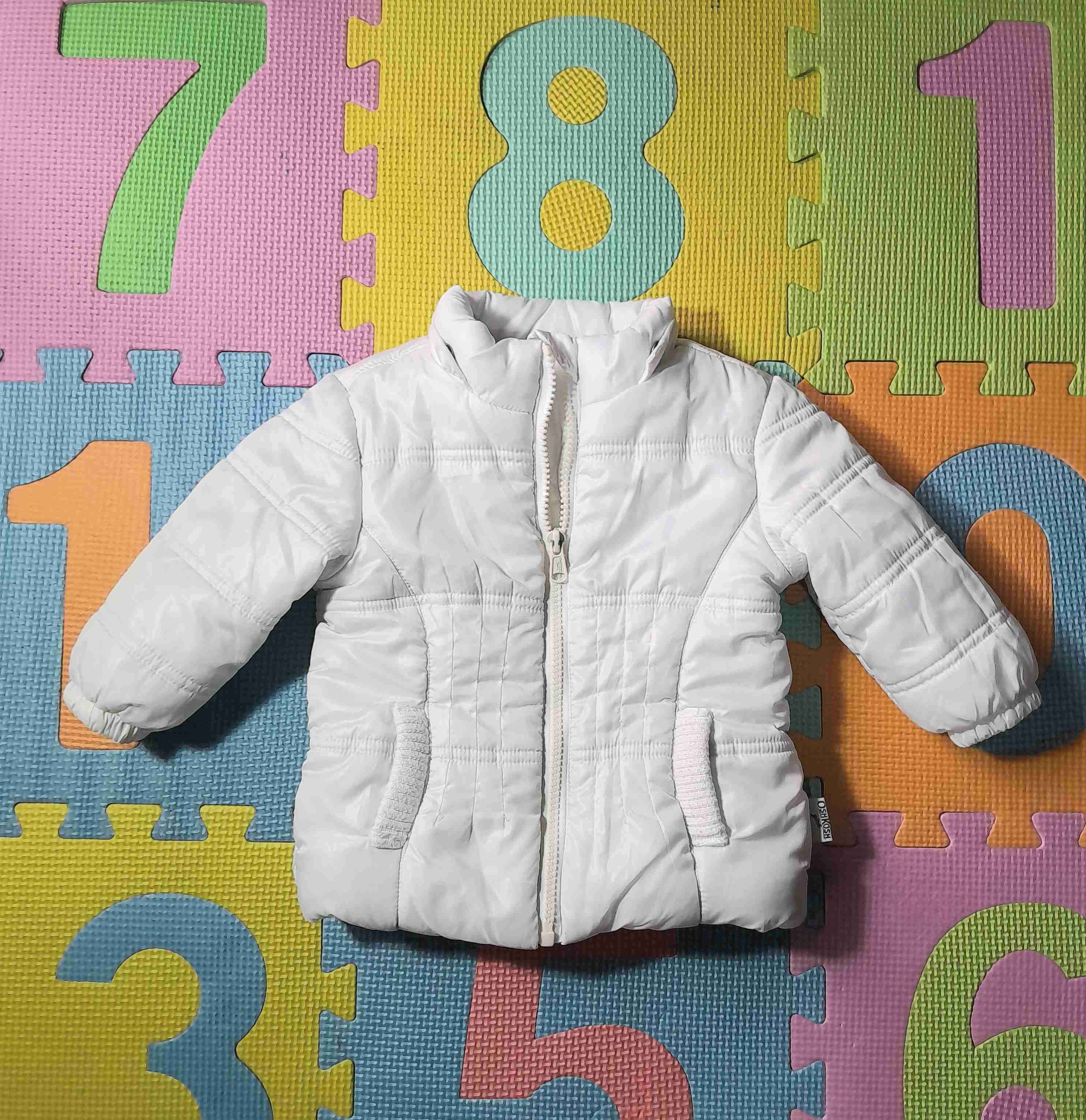 Chaqueta blanca para bebé - miniatura 1