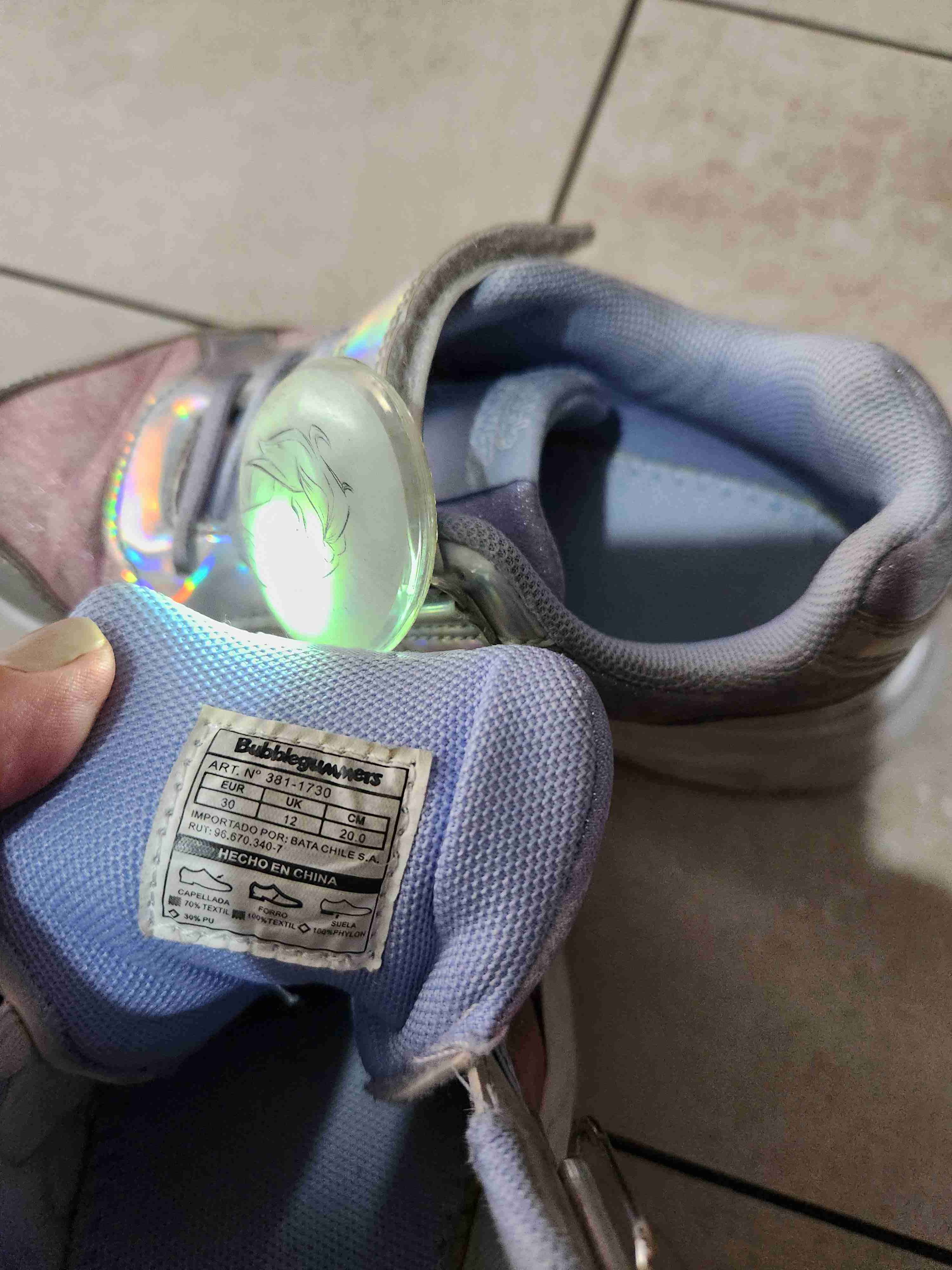 Zapatillas Frozen con luces - miniatura 4