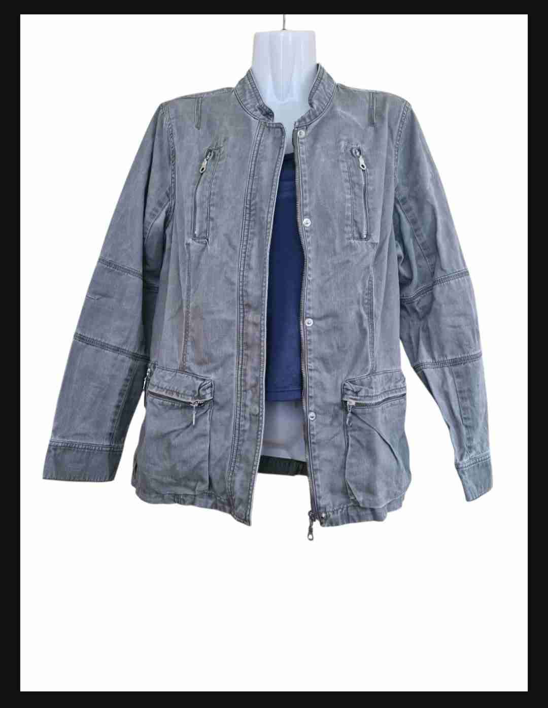 Chaqueta Jeans Cargo - miniatura 1