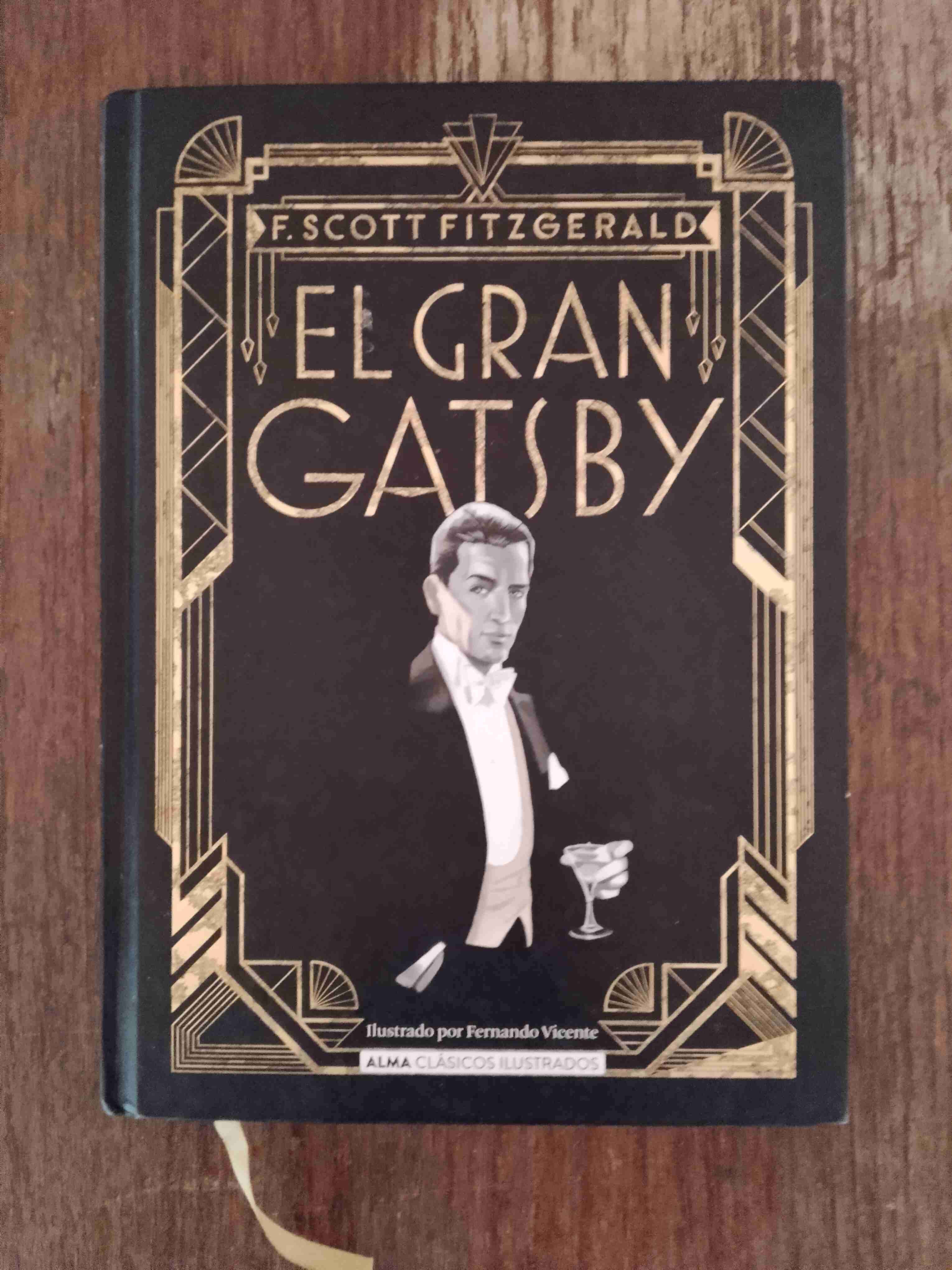 Libro El Gran Gatsby ilustrado - miniatura 1