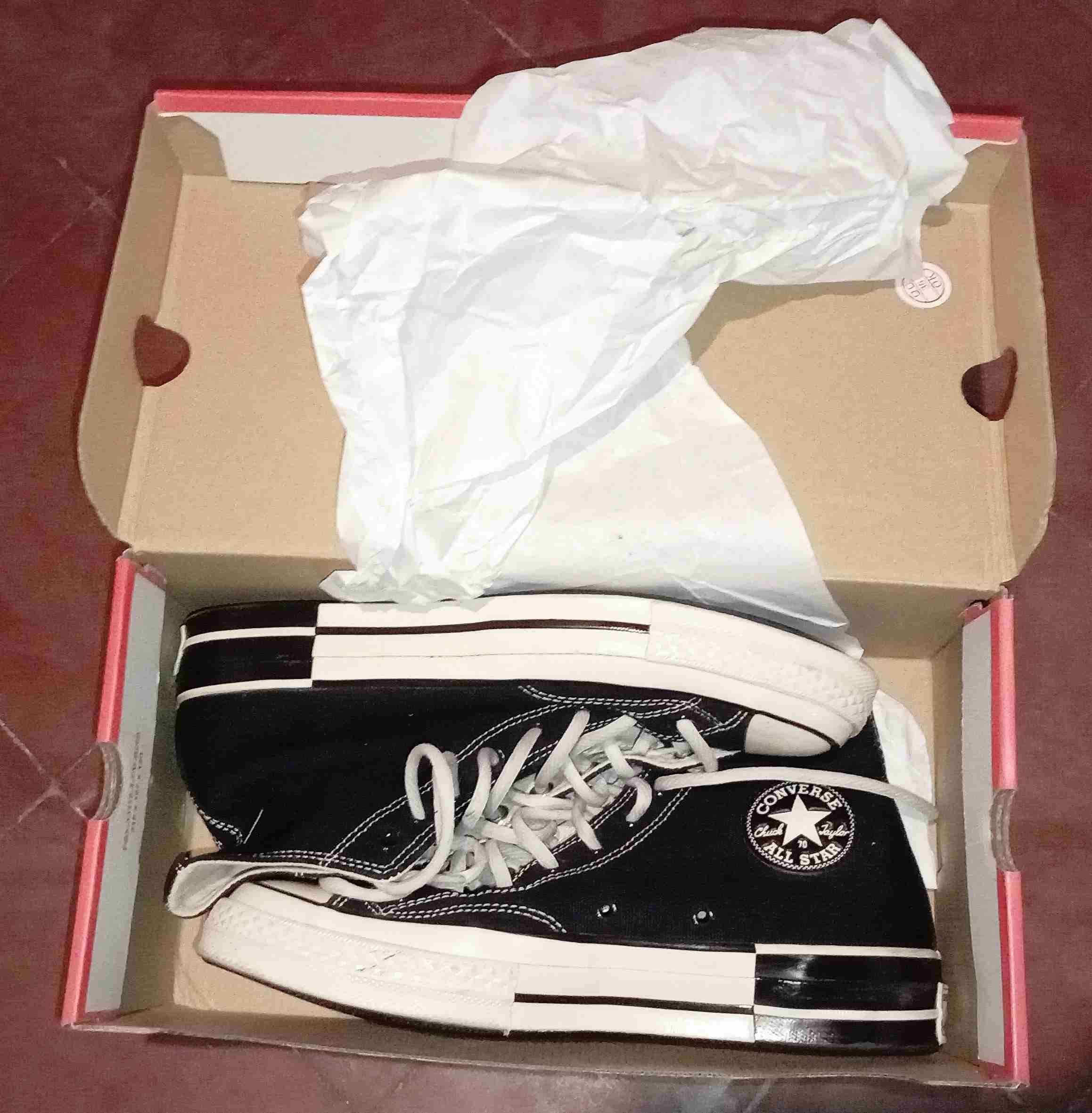 Zapatillas Converse Chuck 70 negras - miniatura 2