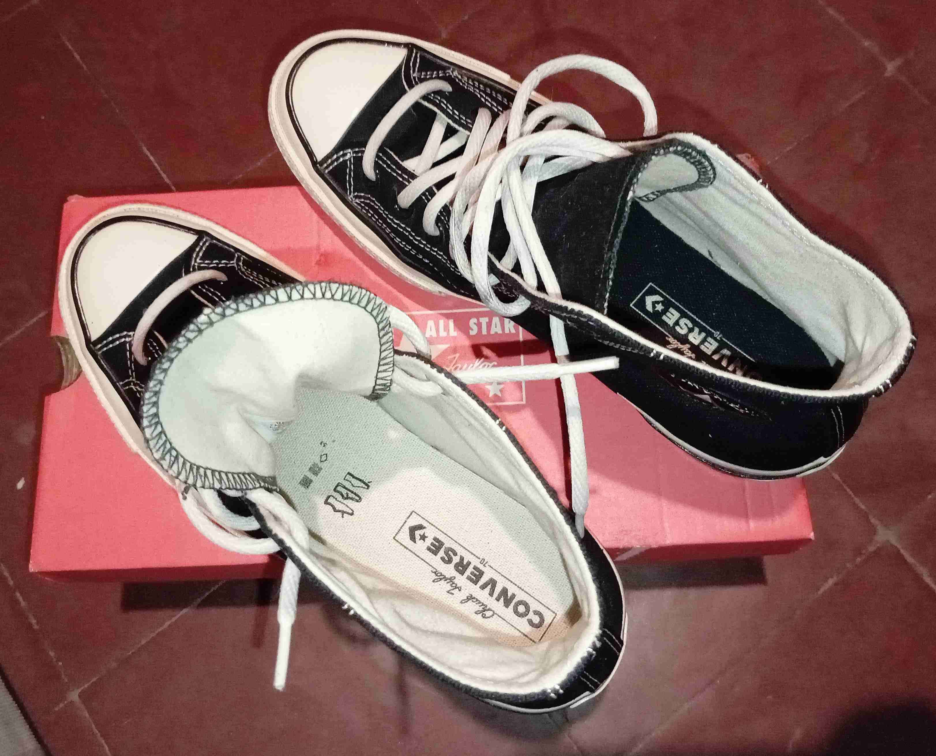 Zapatillas Converse Chuck 70 negras - miniatura 6