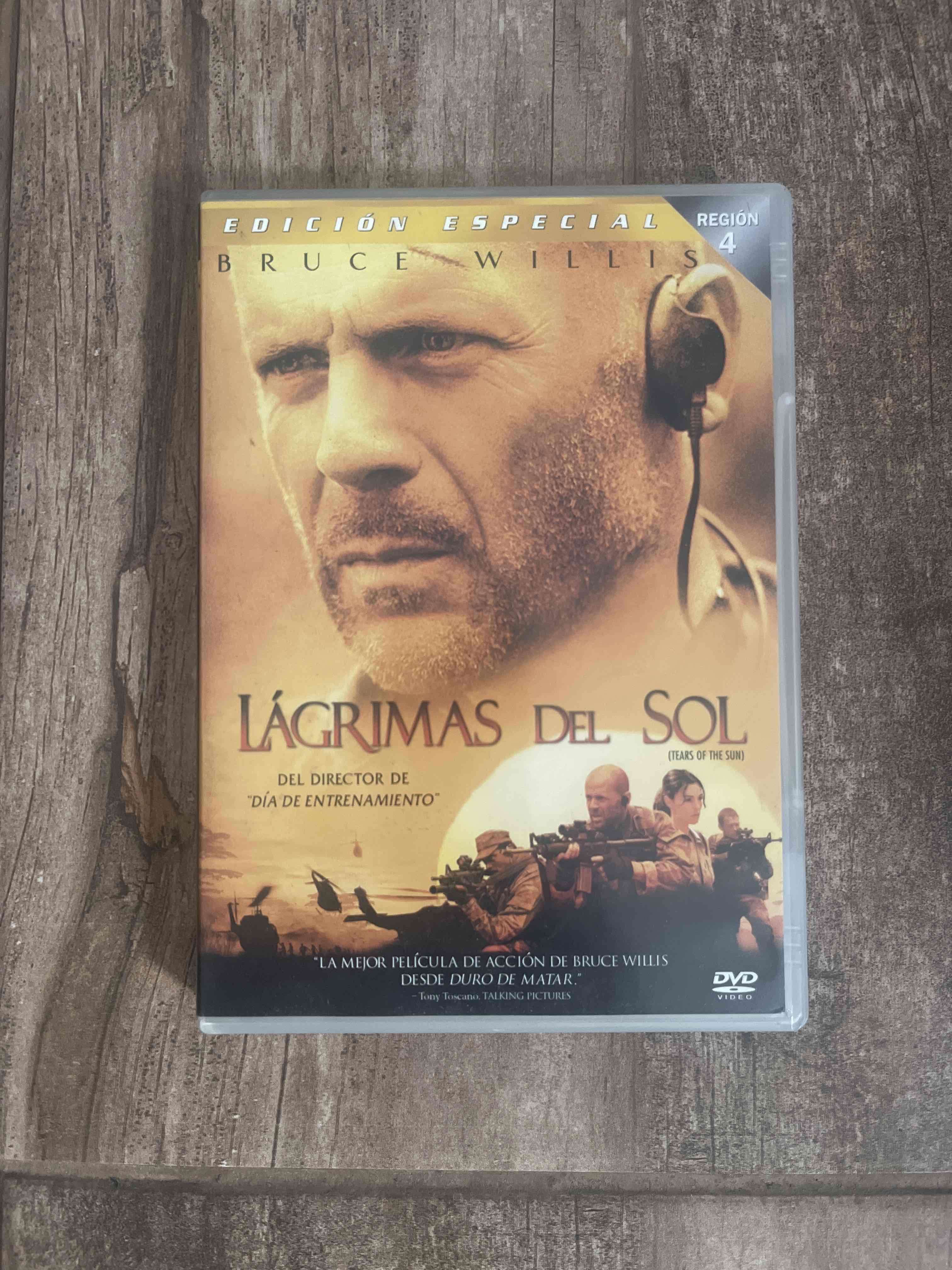 DVD Lágrimas del Sol Edición Especial