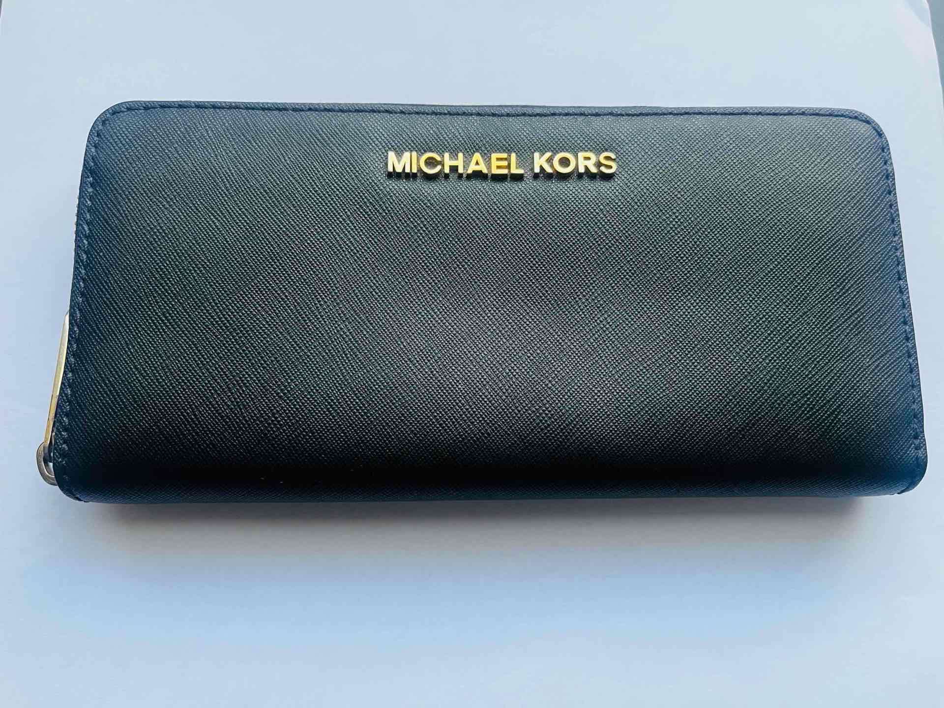 Billetera Michael Kors negra - miniatura 1