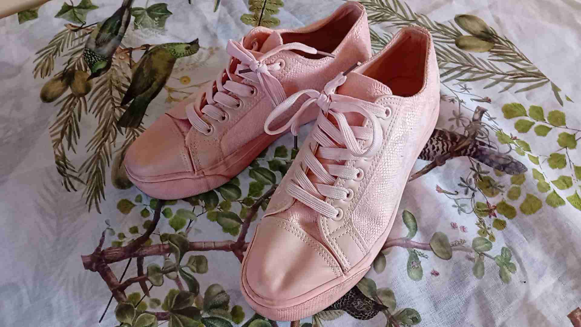 Zapatillas rosadas casuales - miniatura 4