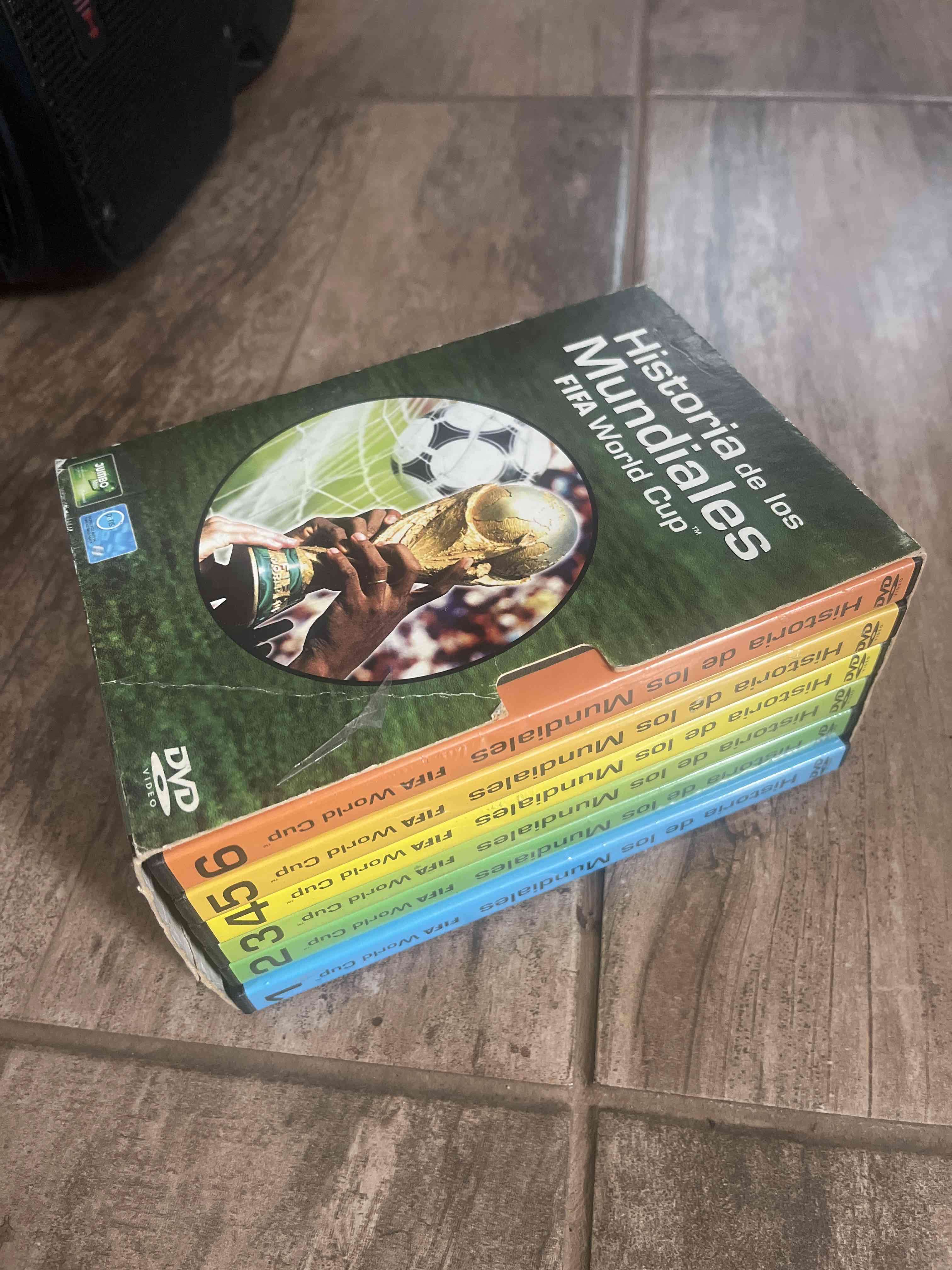 Colección DVDs Historia Mundiales FIFA