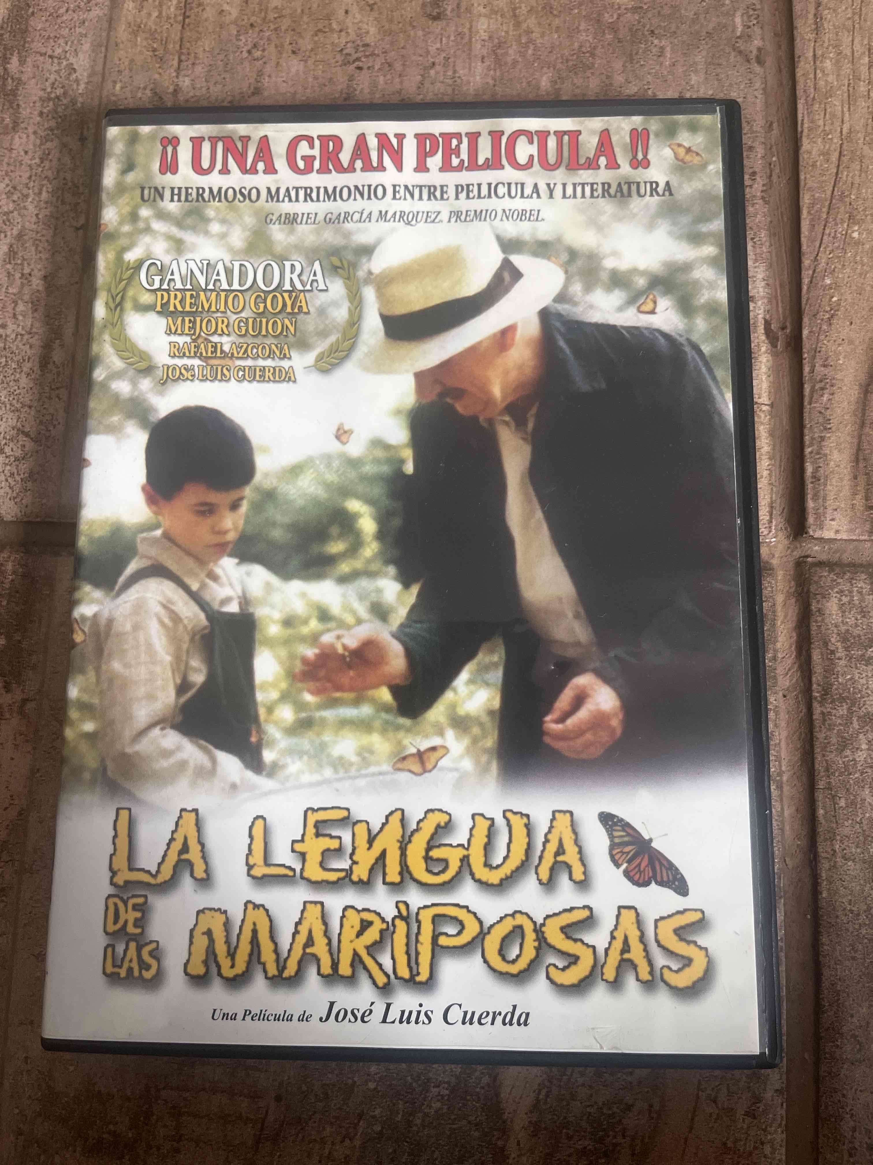 Película en DVD 'La lengua de las mariposas'