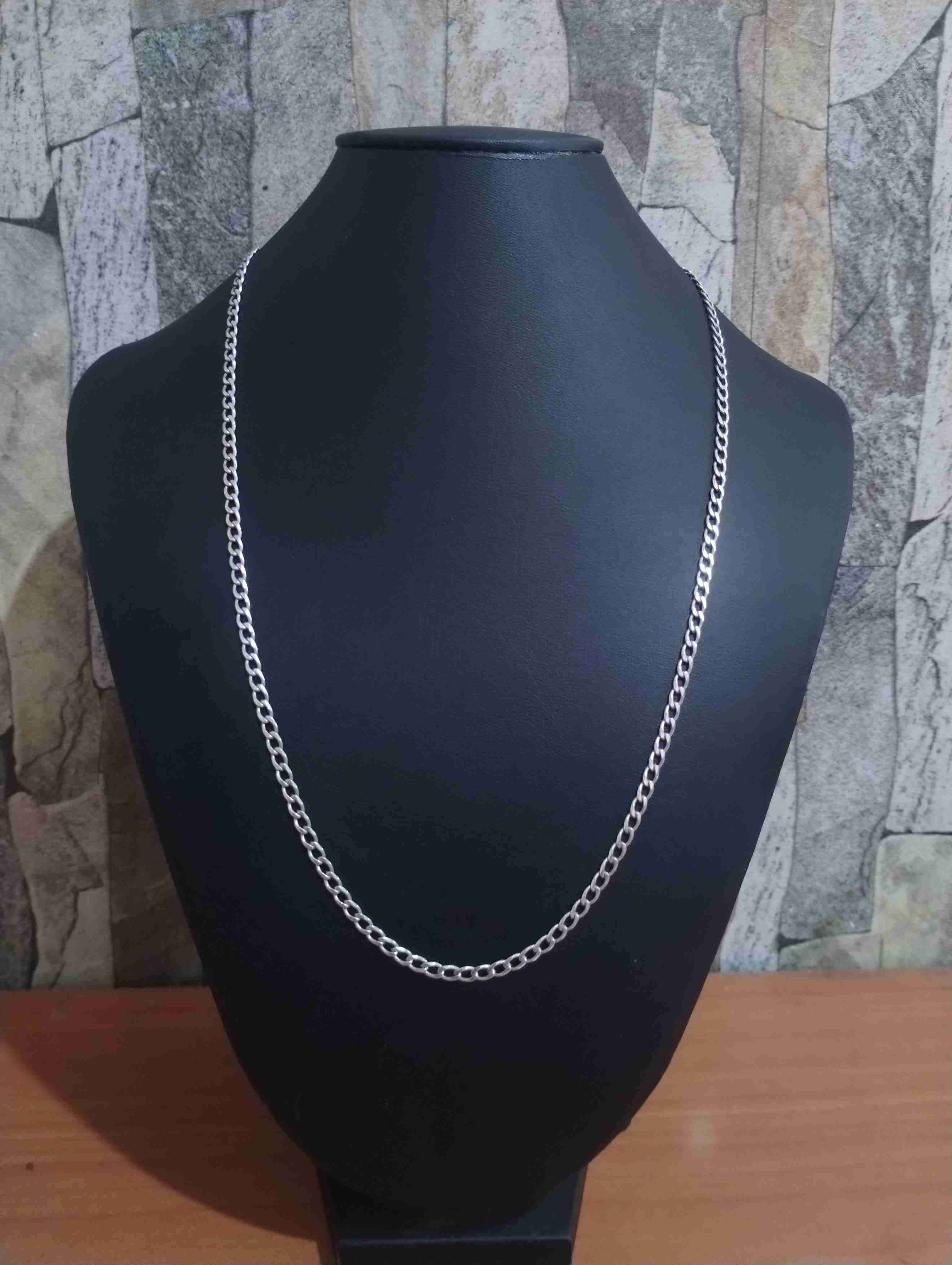 Cadena de plata 925 (62cm x 3mm) - miniatura 1