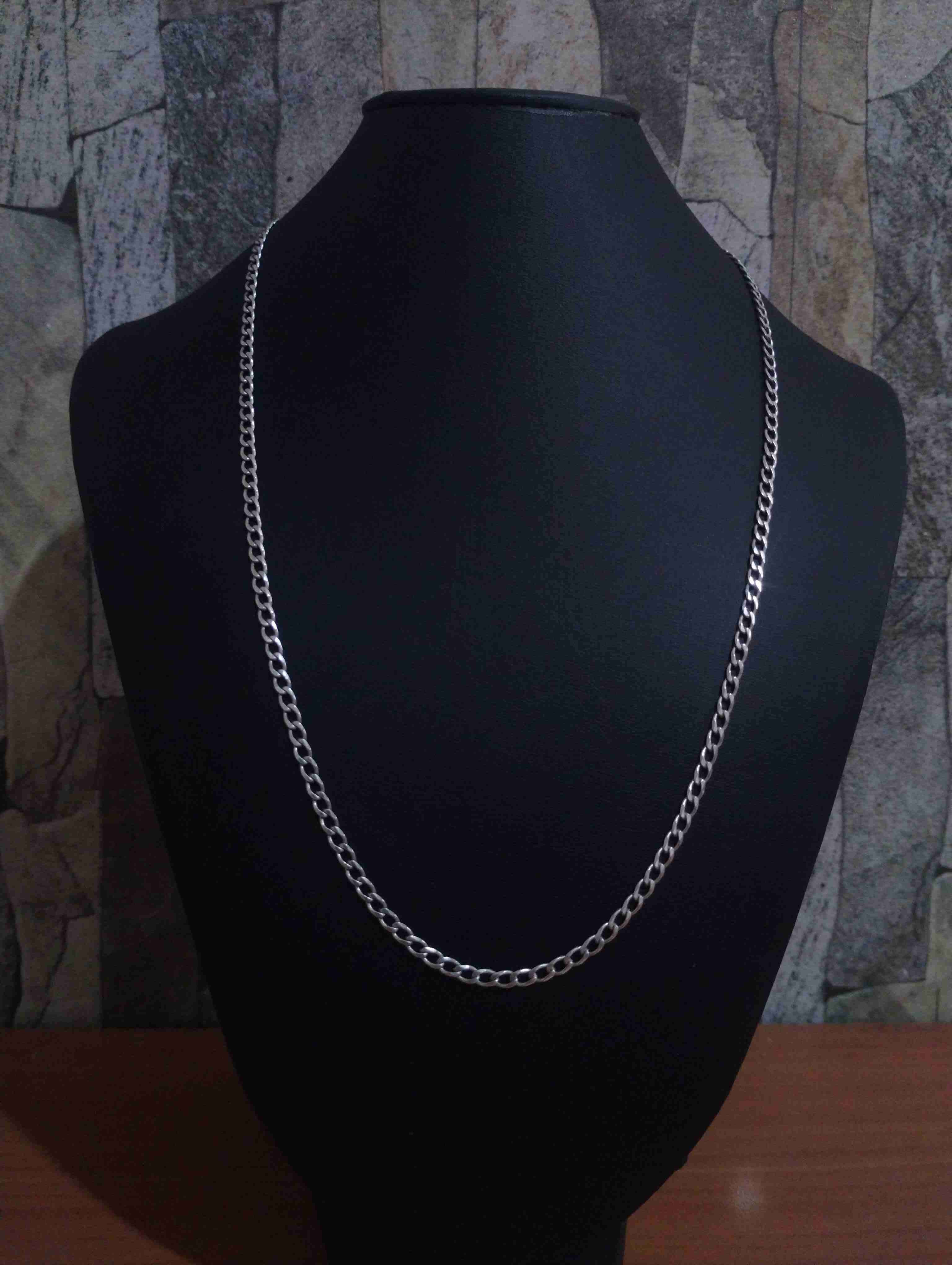 Cadena de plata 925 (62cm x 3mm) - miniatura 3