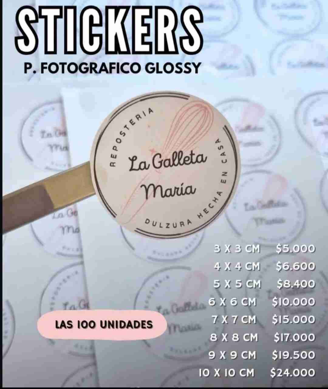Stickers fotográficos glossy y carteles adhesivos - miniatura 1