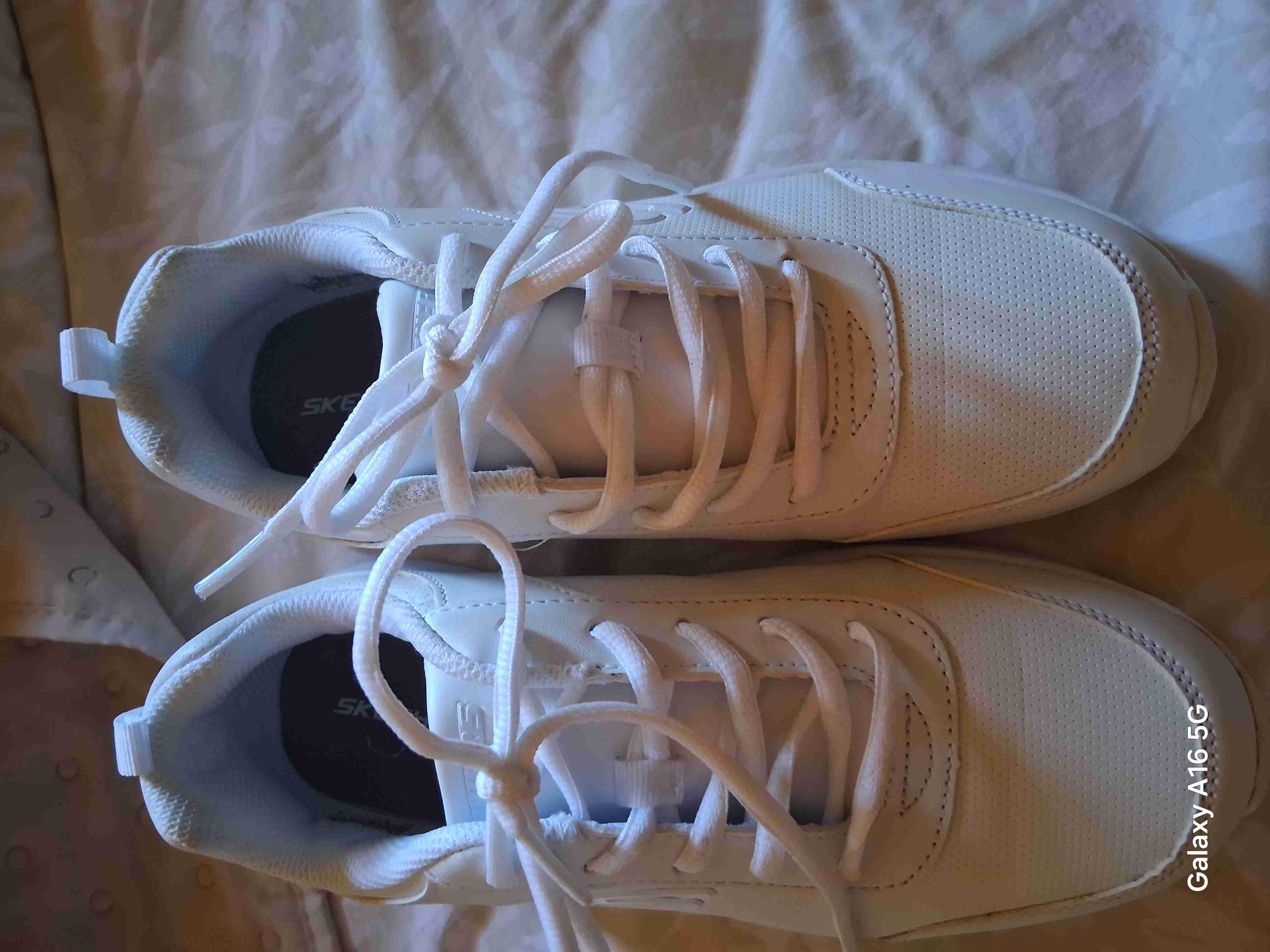 Zapatillas blancas Skechers - miniatura 5