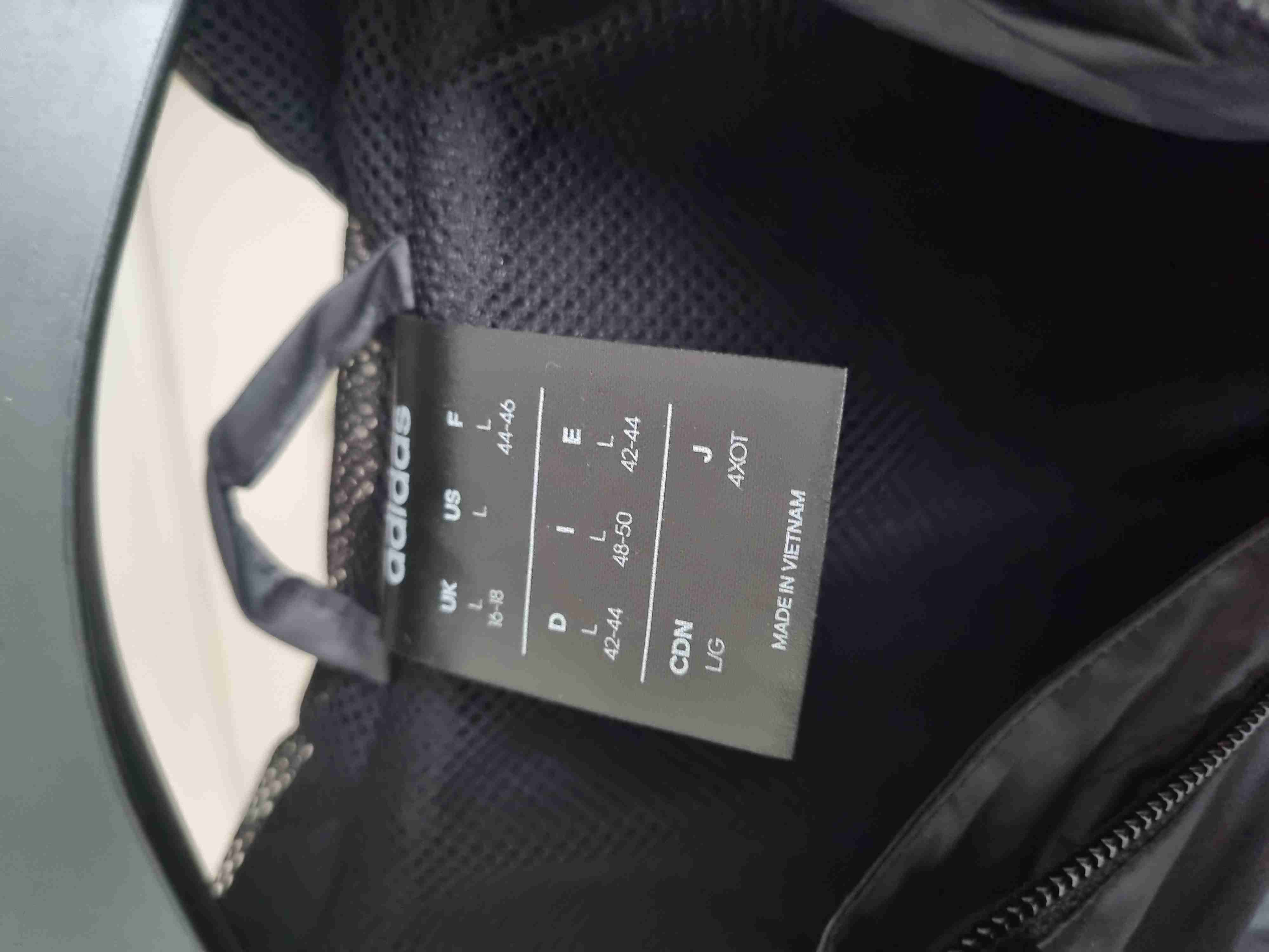 Chaqueta deportiva Adidas negra - miniatura 2