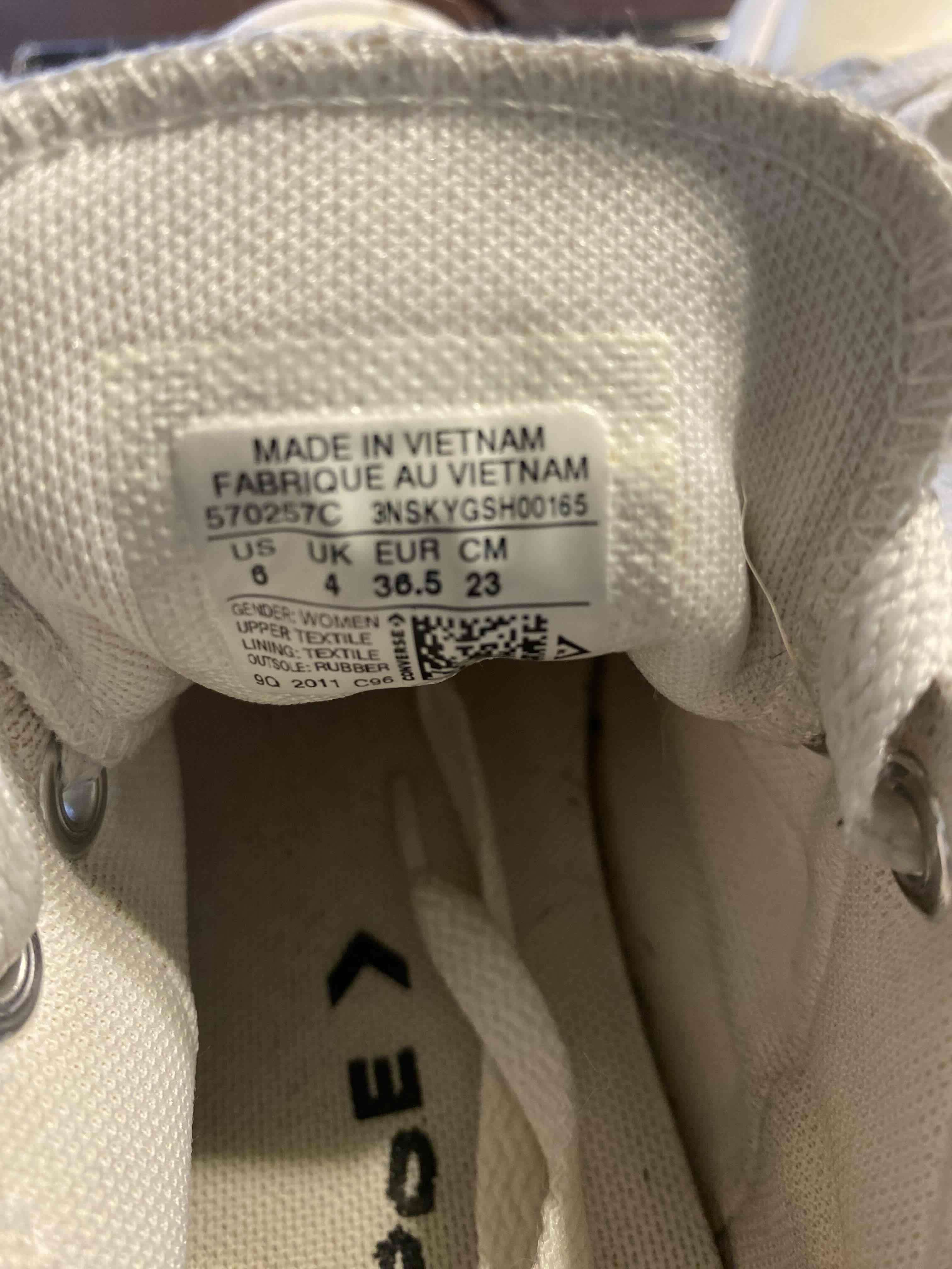 Zapatillas converse all star move N•36,5 23 cms - miniatura 4