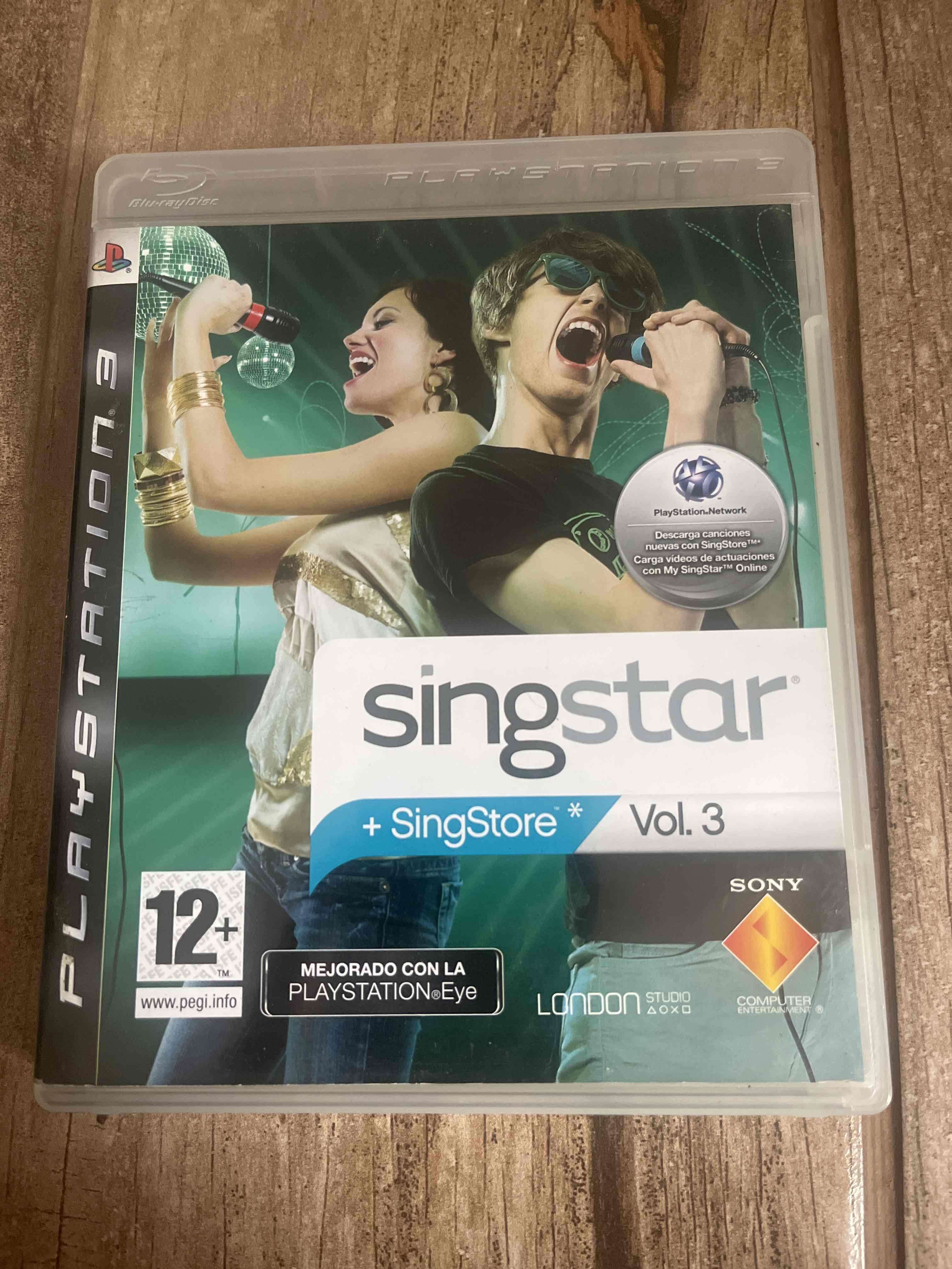 Juego Singstar Vol. 3 PS3