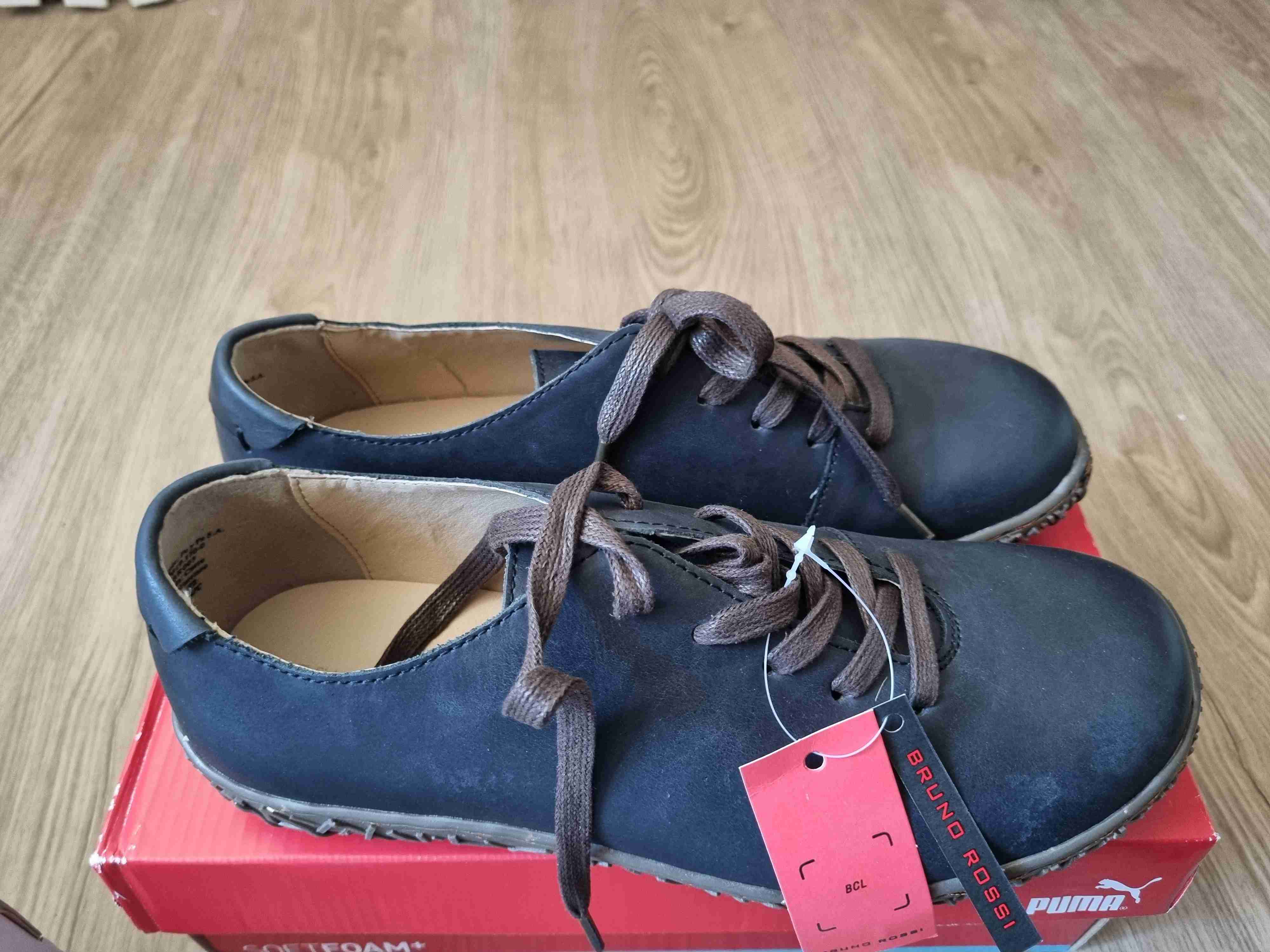 Zapatos Bruno Rossi azul oscuro - miniatura 1