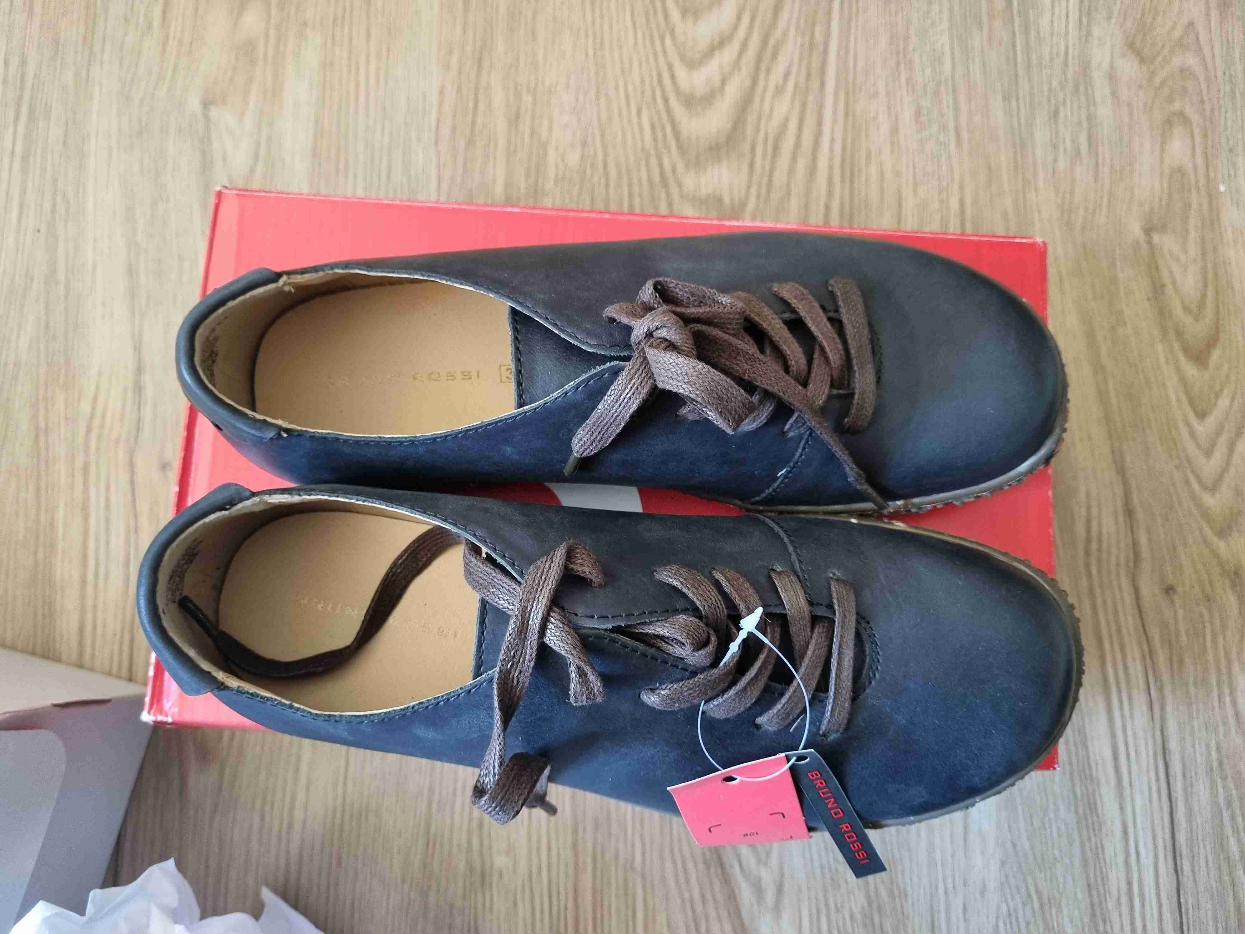 Zapatos Bruno Rossi azul oscuro - miniatura 2