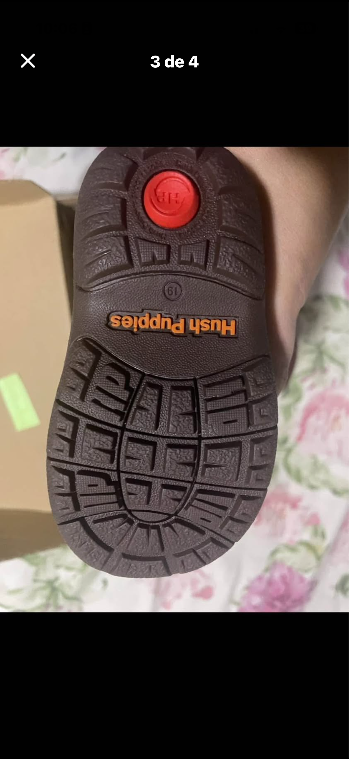 Botas hush  puppies talla 19 - miniatura 3