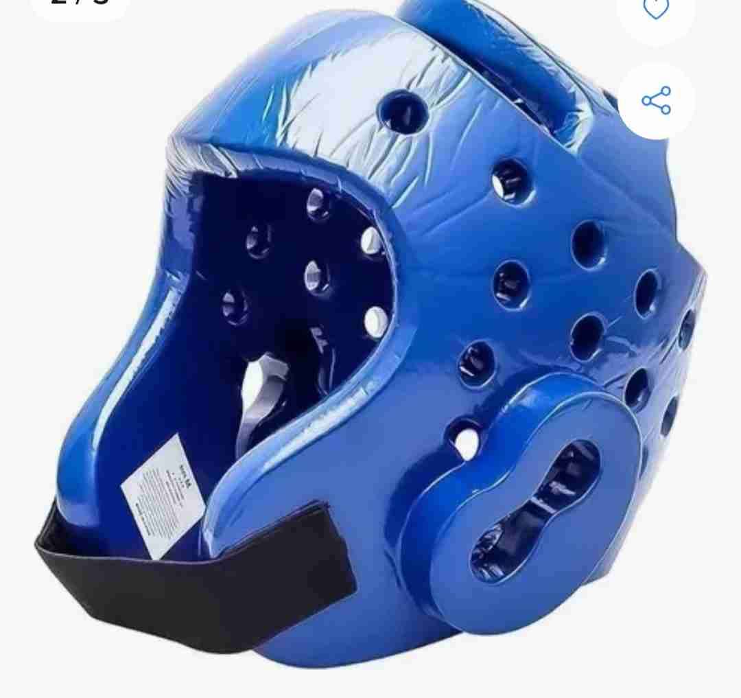 Casco de taekwondo azul - miniatura 4