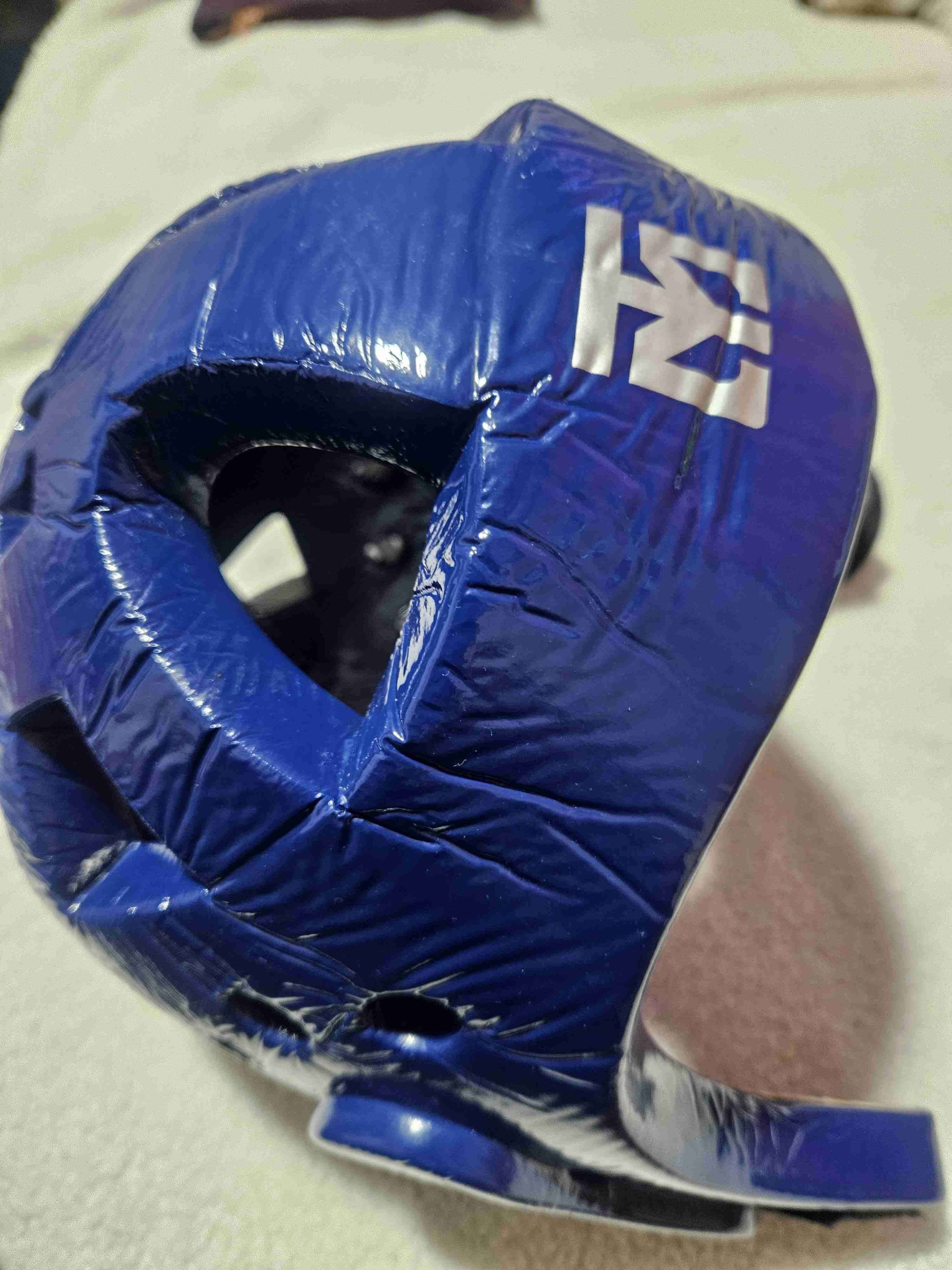 Casco de taekwondo azul - miniatura 5